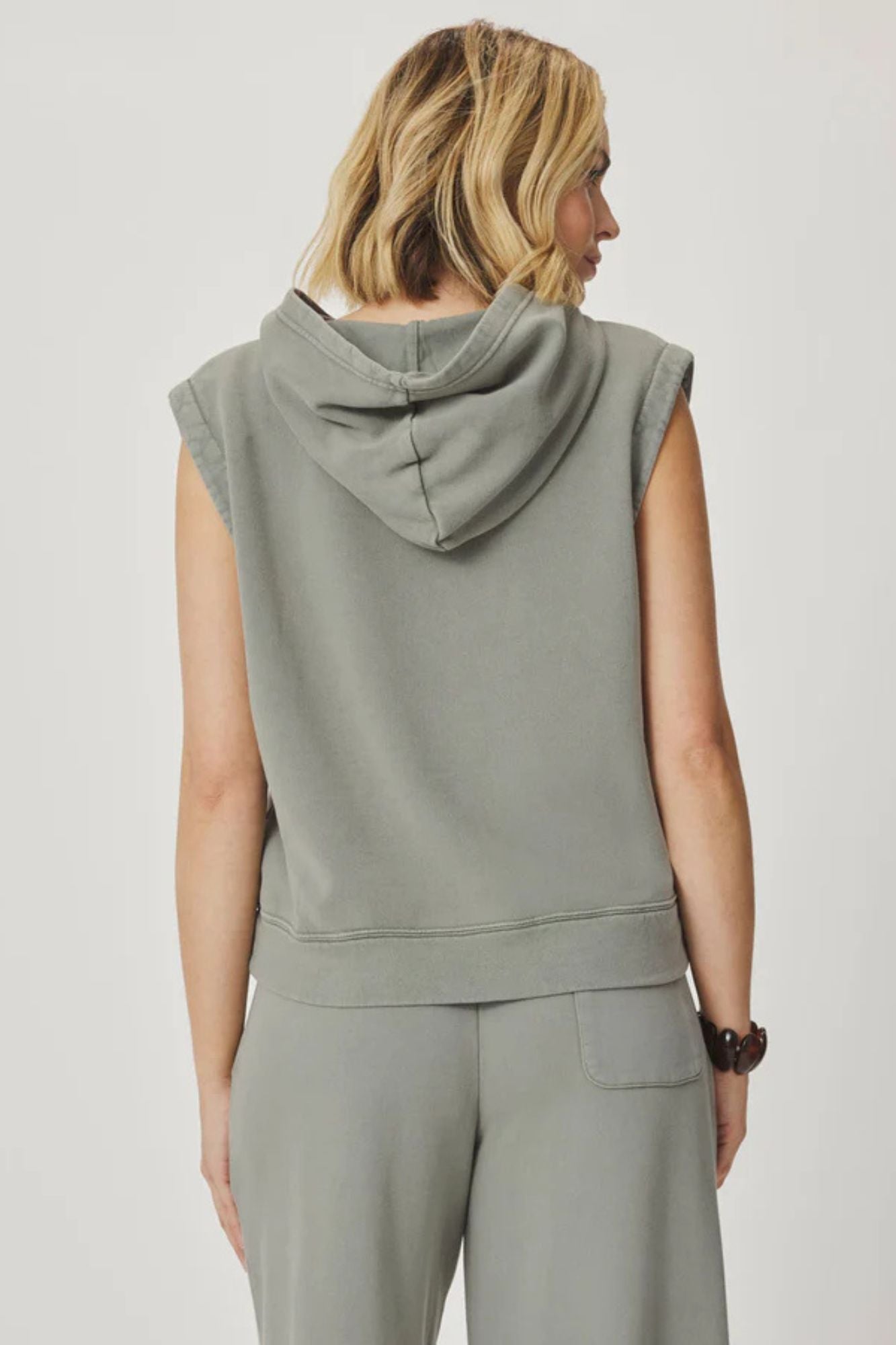 Greta Sleeveless Hoodie