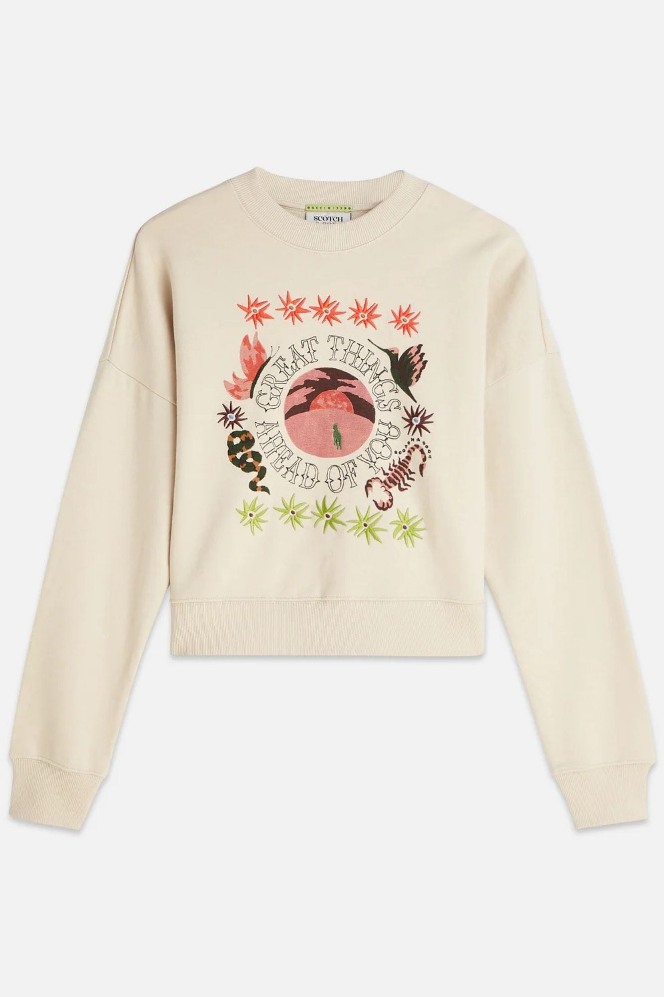 Artwork Relaxed-Fit Sweatshirt