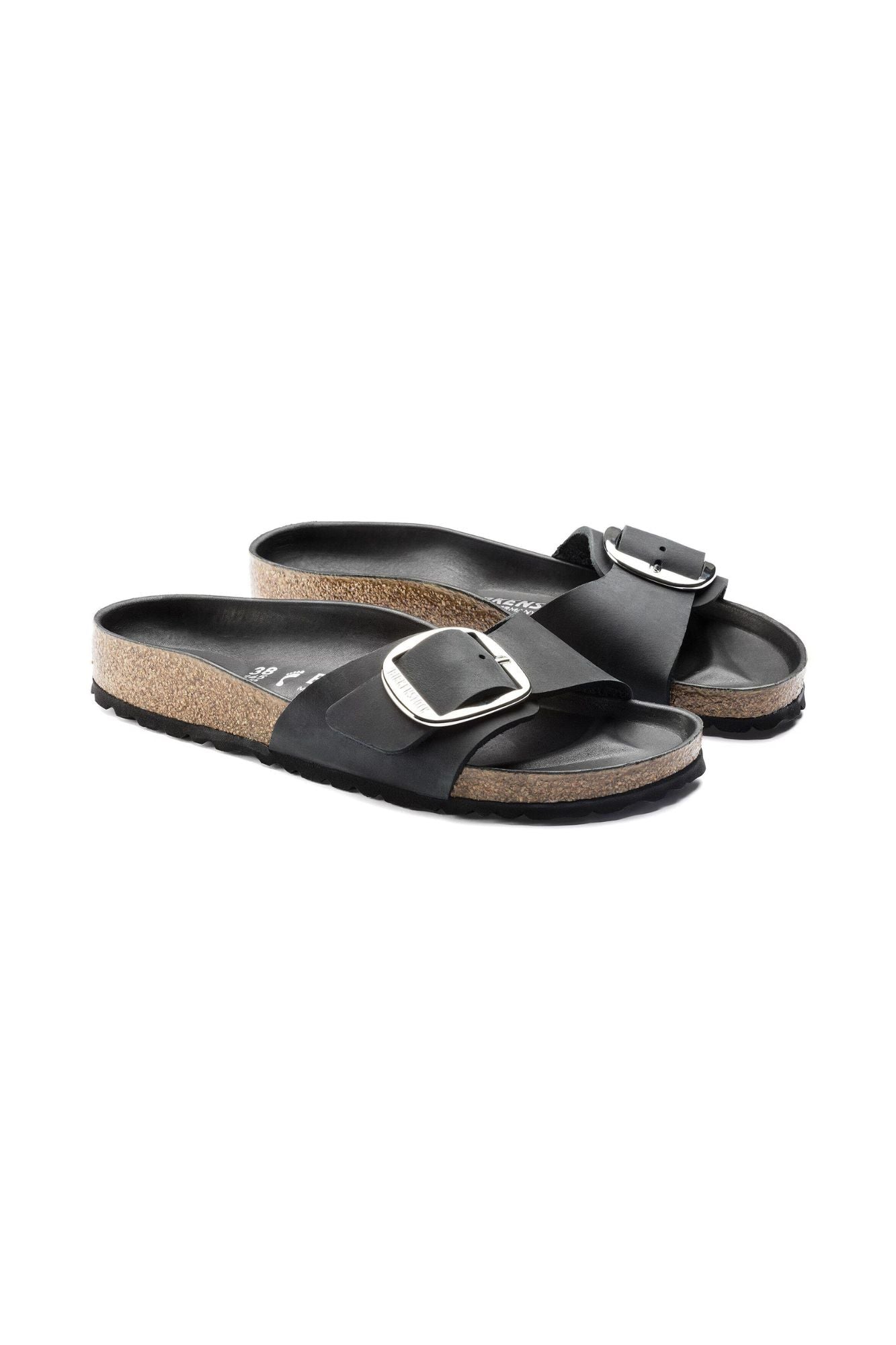 Madrid Big Buckle Oiled Leather I Narrow