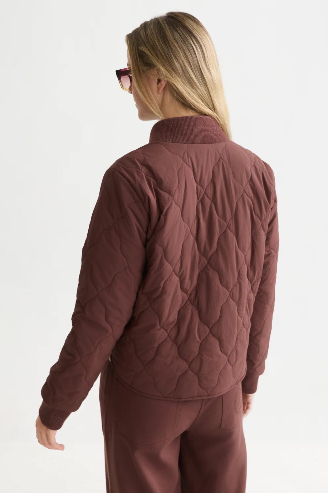 Reversible Quilted Bomber
