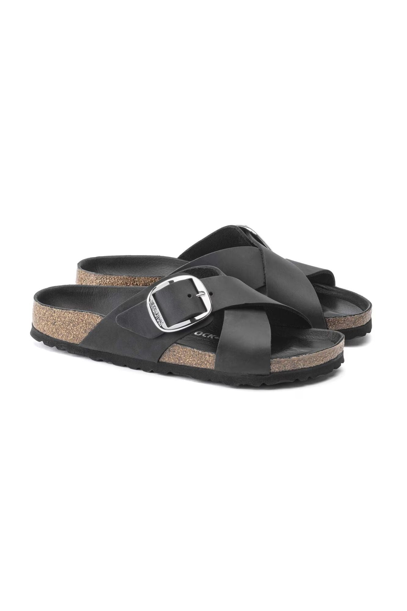 Siena Big Buckle Oiled Leather I Narrow