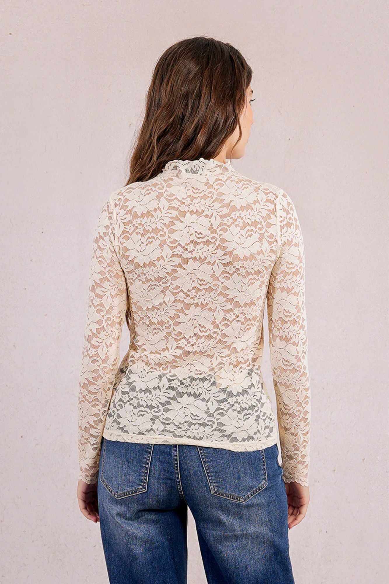 Flora Sheer Top