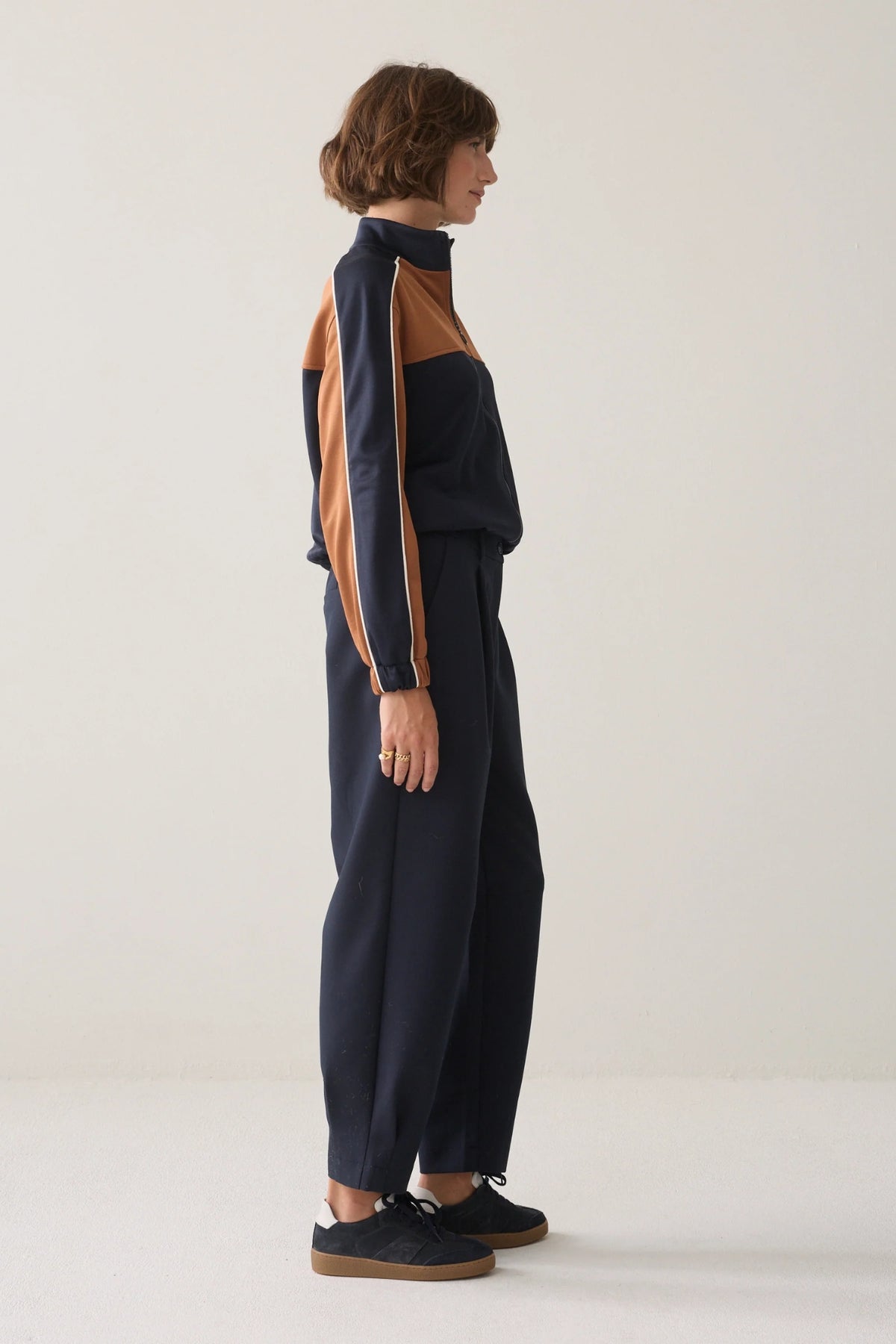 Tapered Foam Trousers