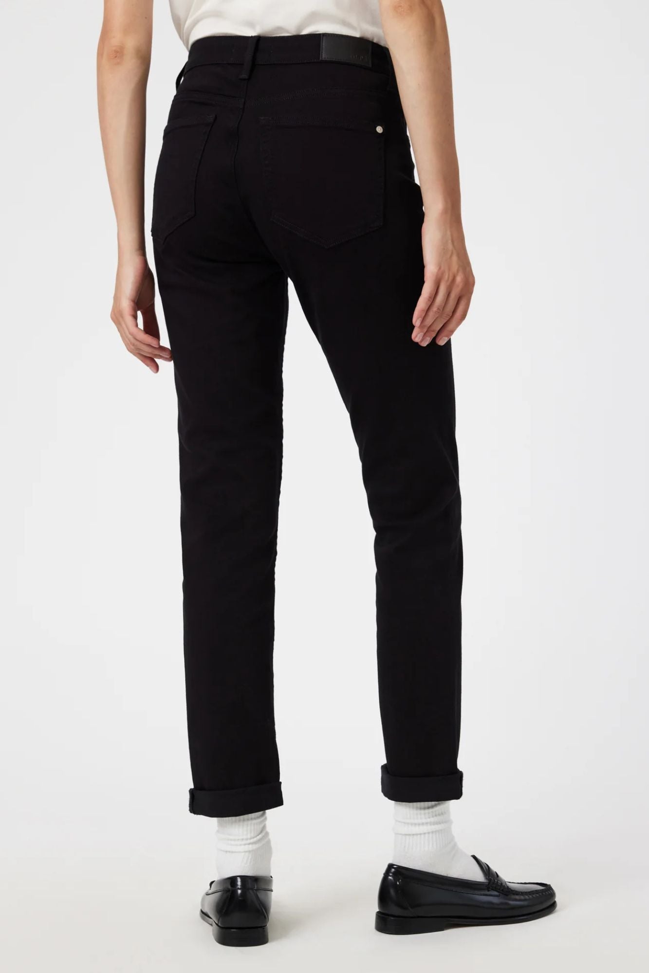 Kathleen Slim Boyfriend | Black