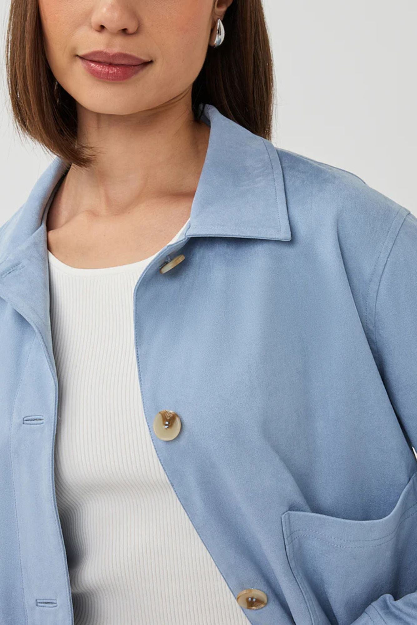 Suedine Jacket