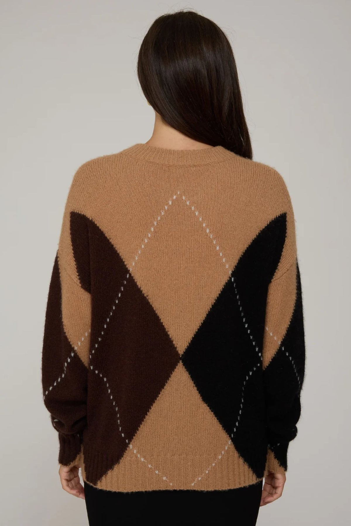 Oversized Argyle