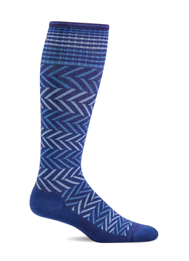 Chevron | Moderate Compression Socks