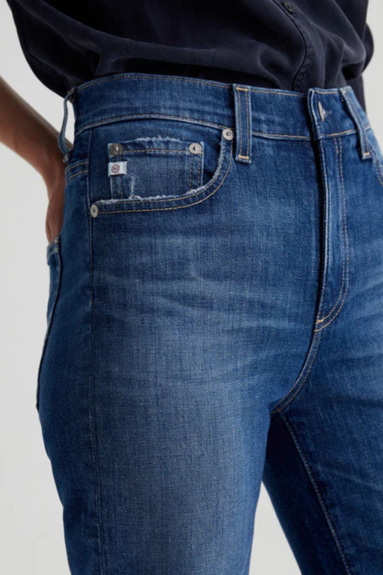 Brinley AG-ED Mid-Rise Straight