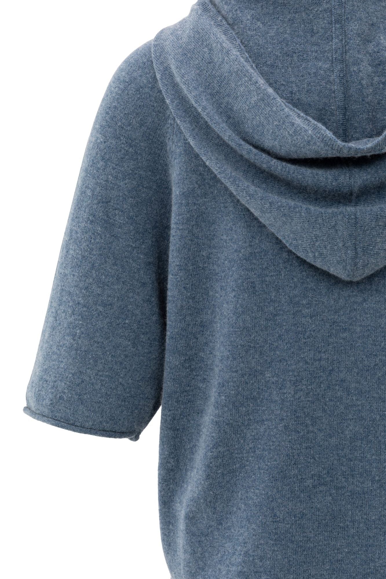 Flora Short Sleeve Knit Hoody