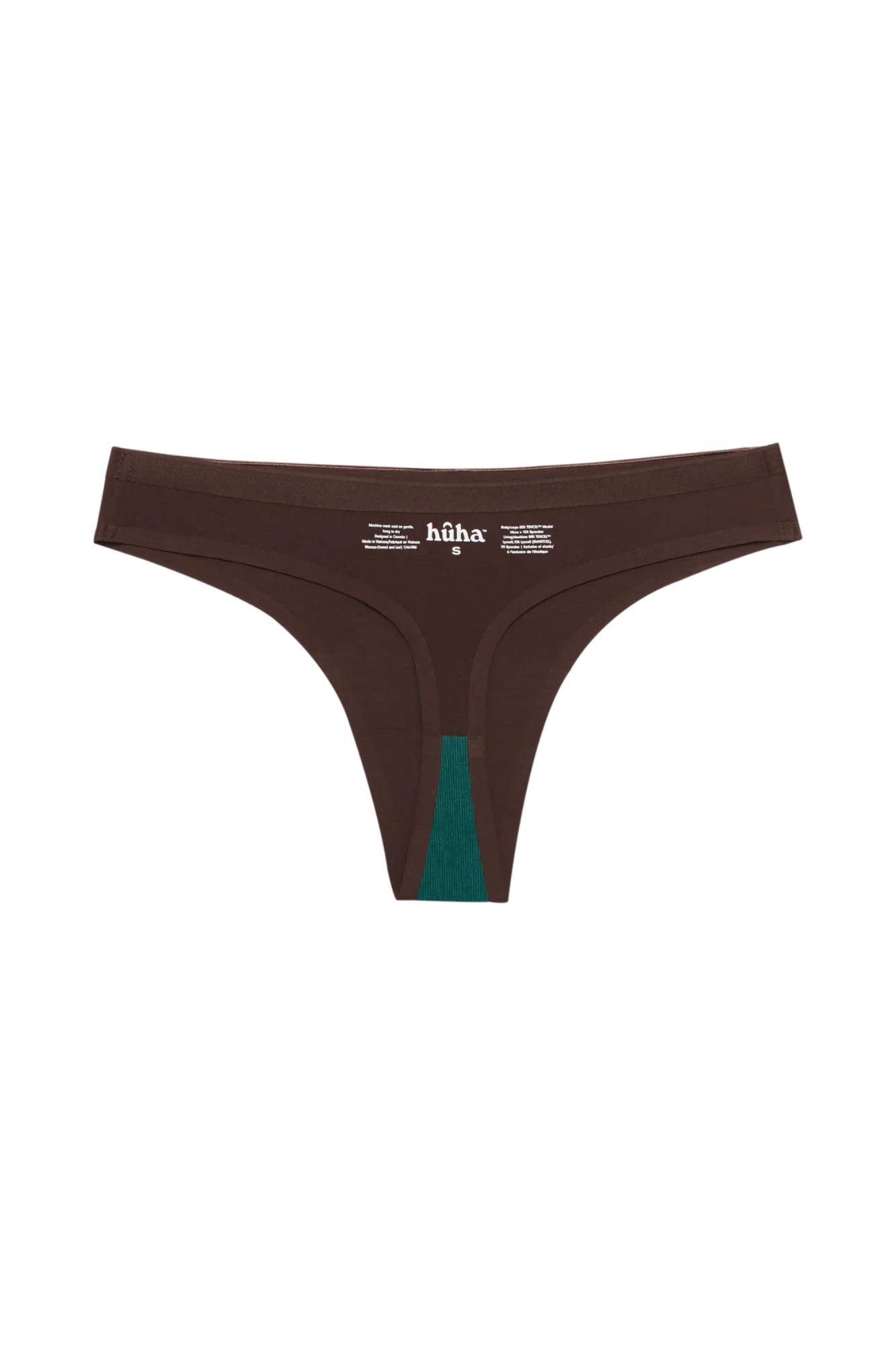 Seamless Low-Mid Rise Mineral Thong I Brown
