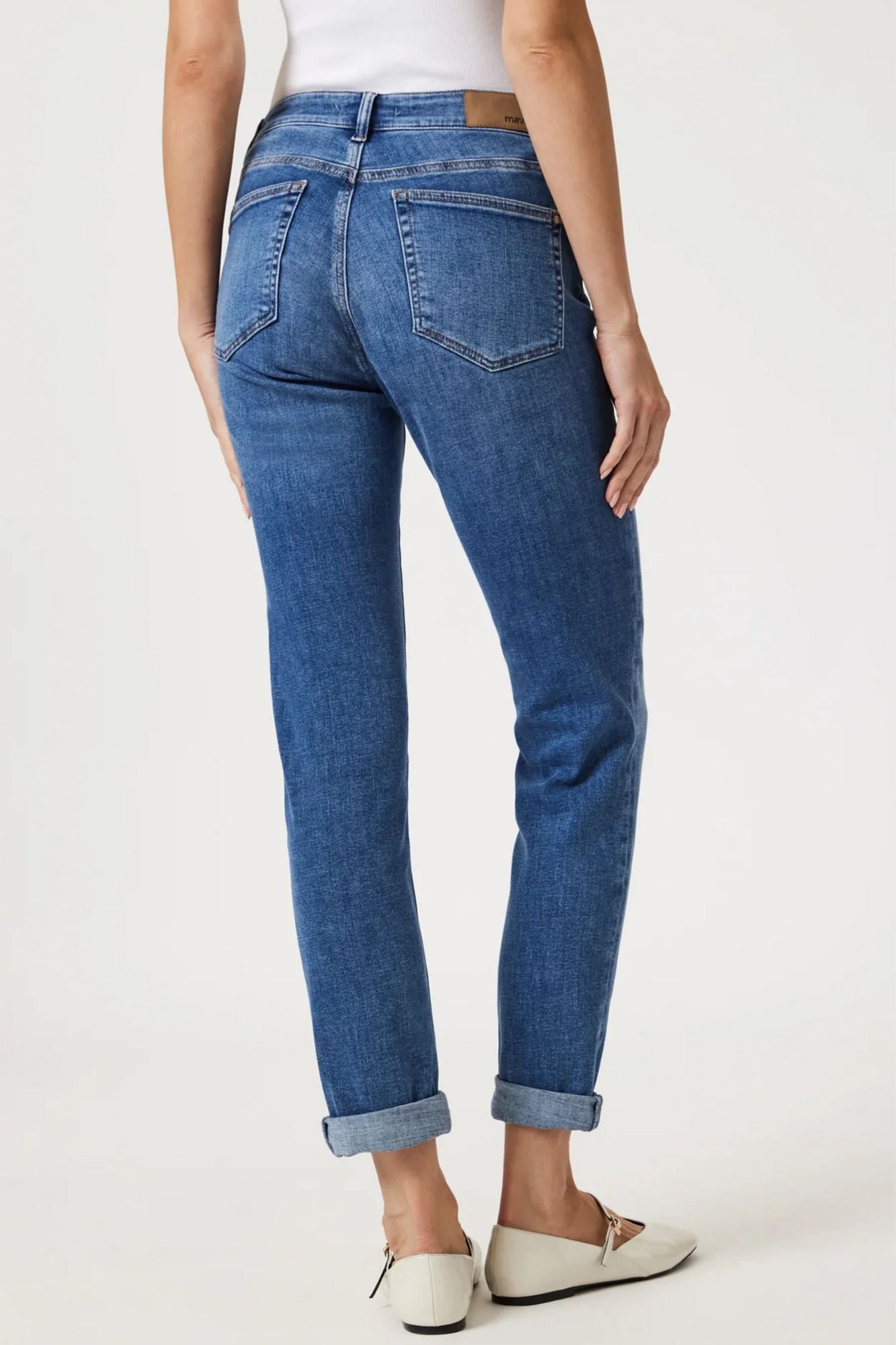 Kathleen Slim Boyfriend Jeans