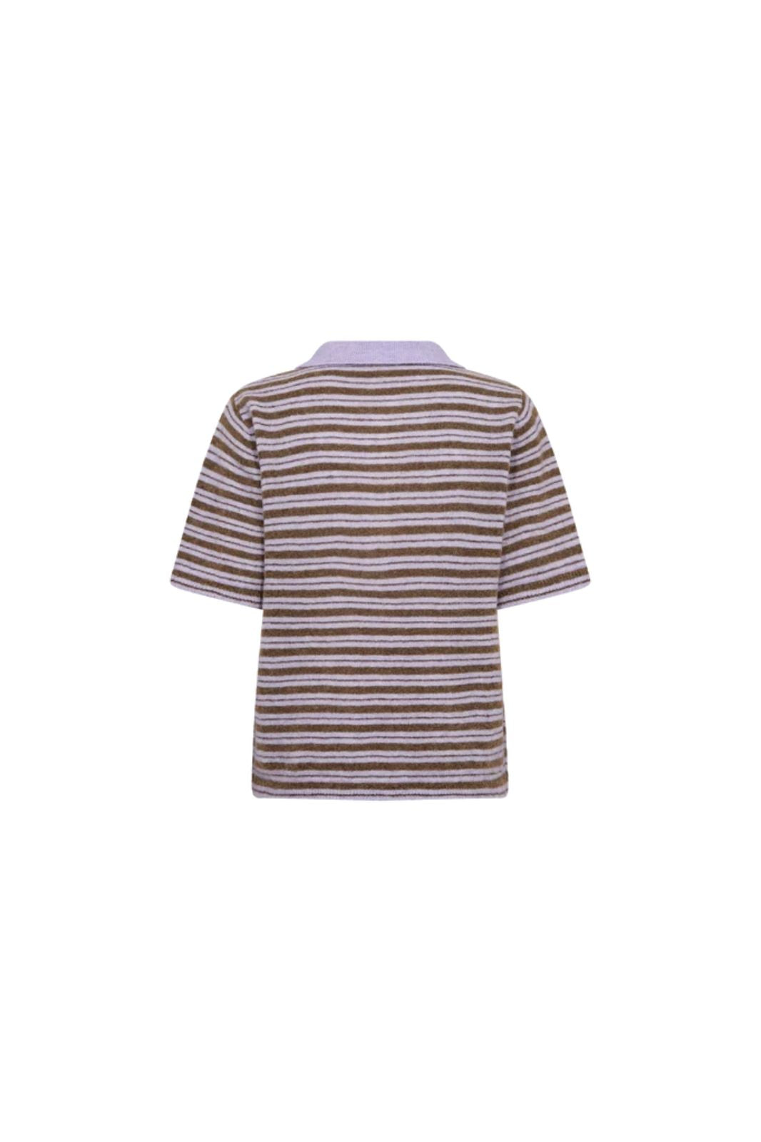 Milvi Stripe Polo Knit