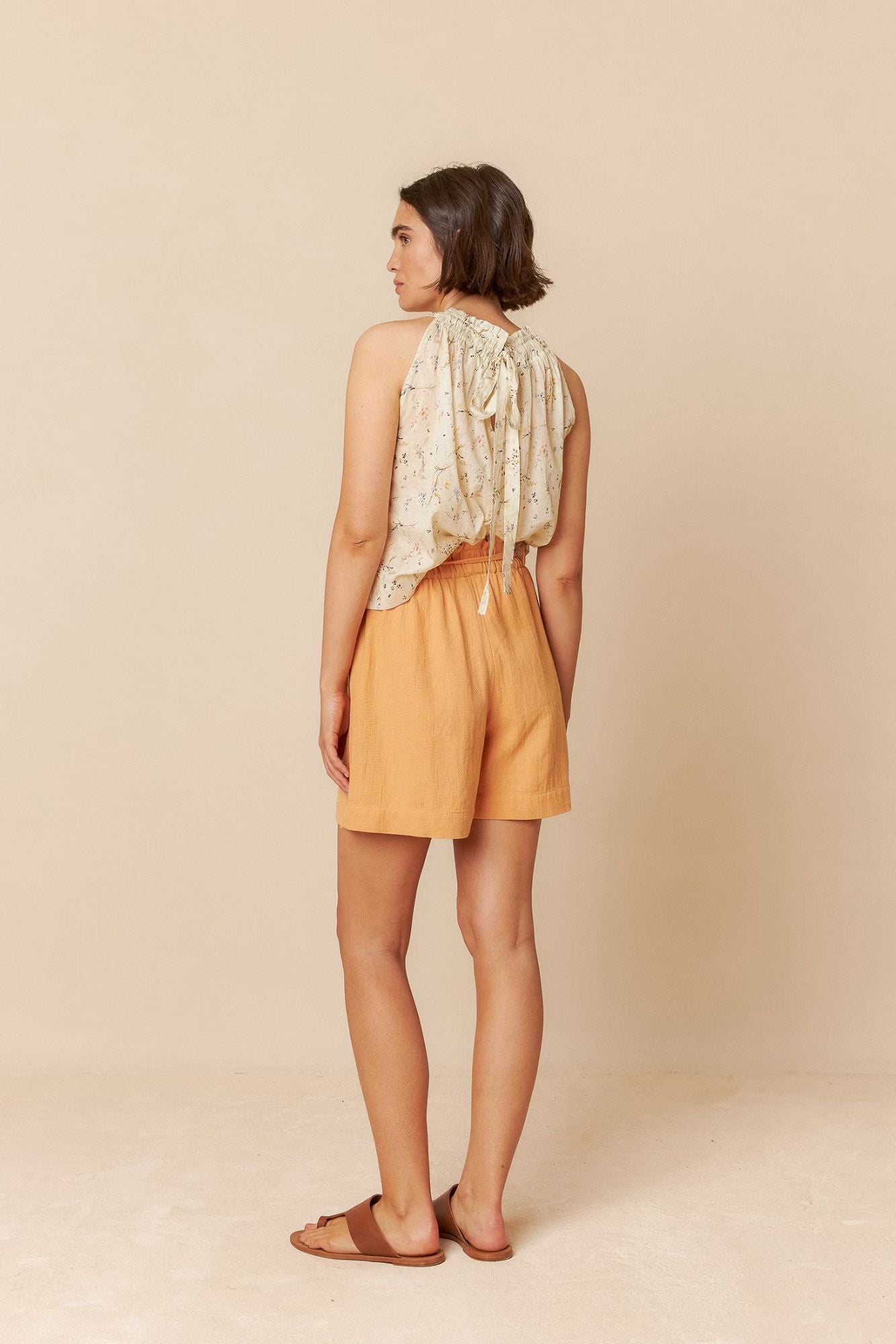 Halter Collar Top