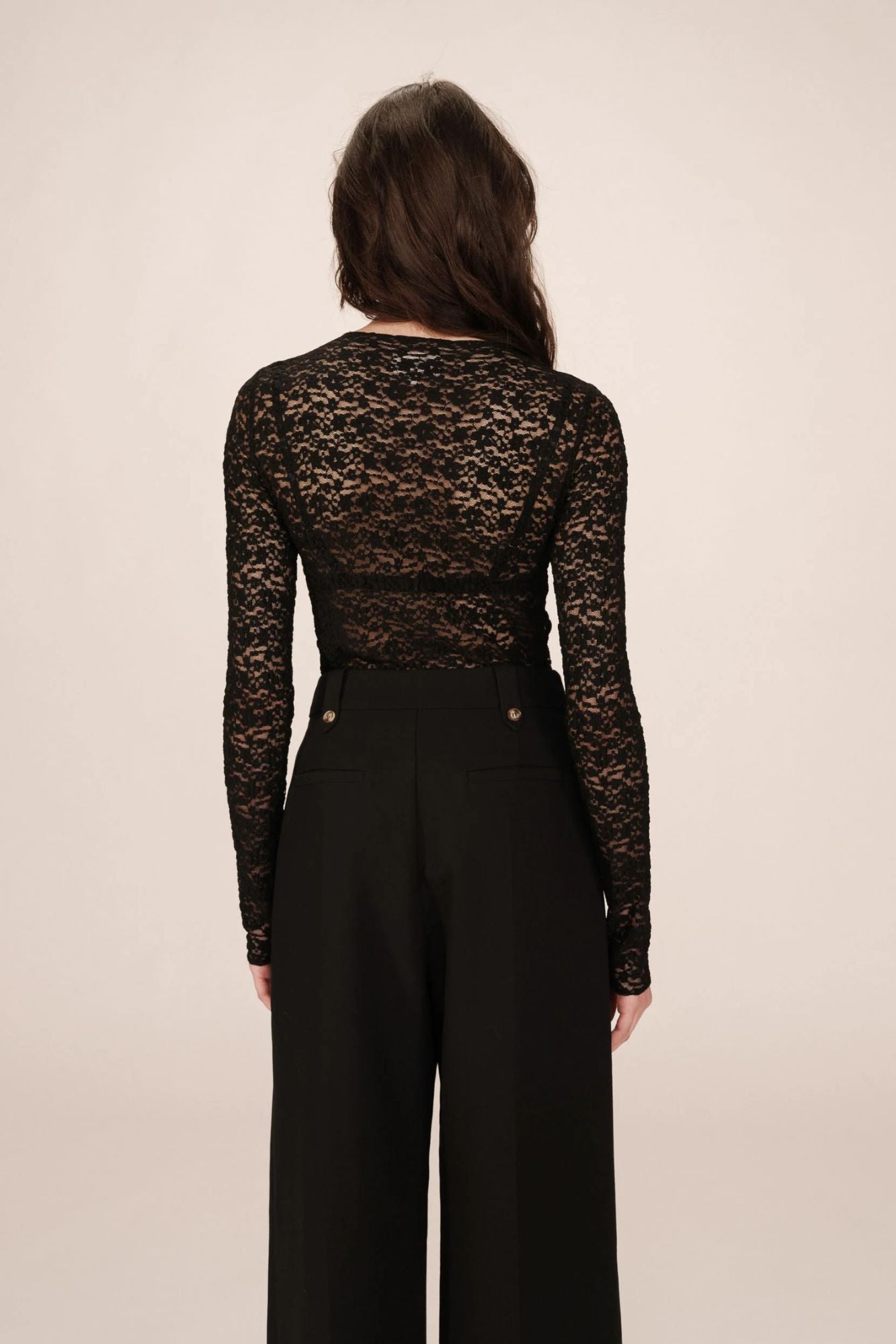 Shady Stretch Lace T-shirt