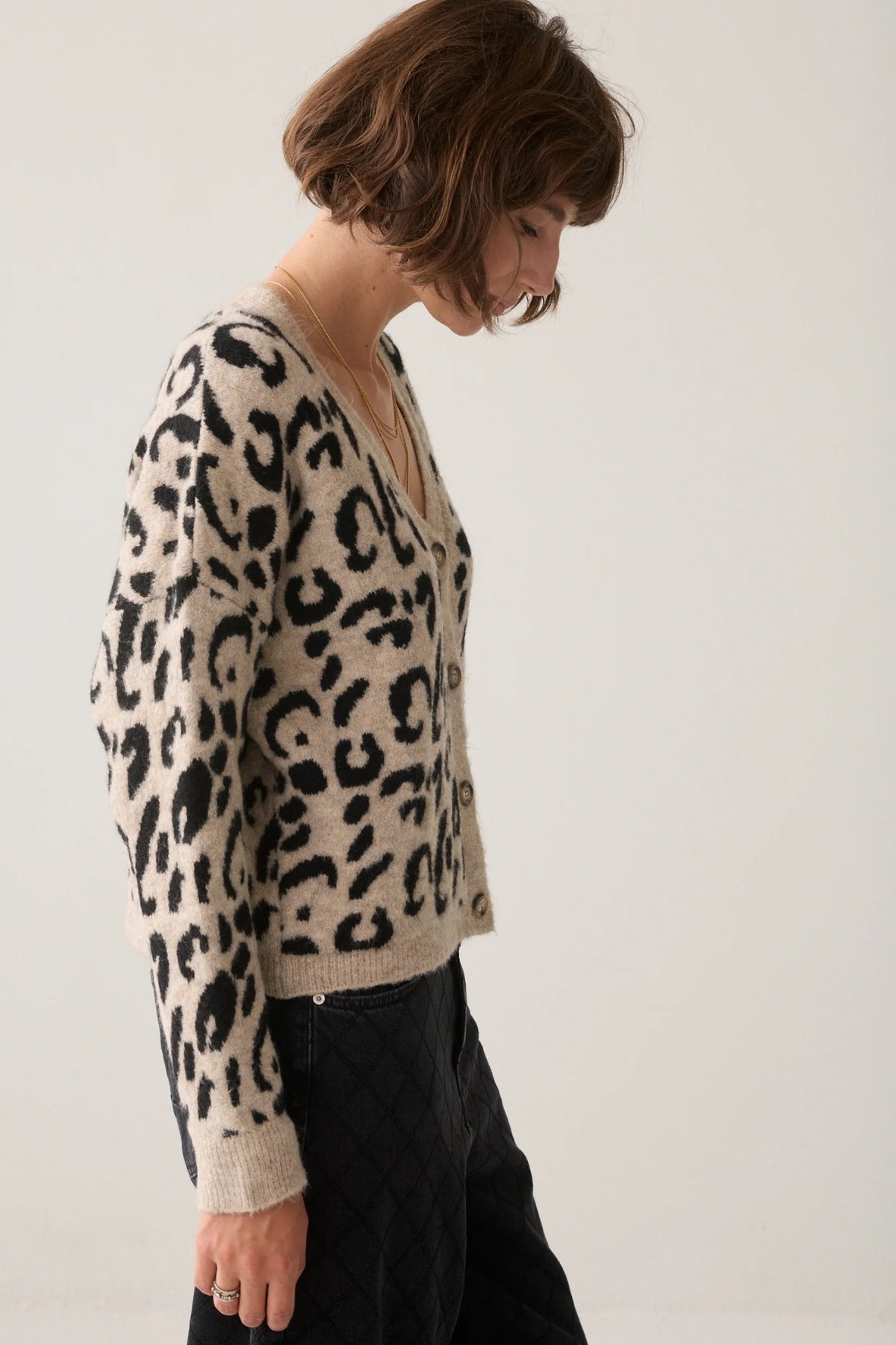 Leopard Cardigan