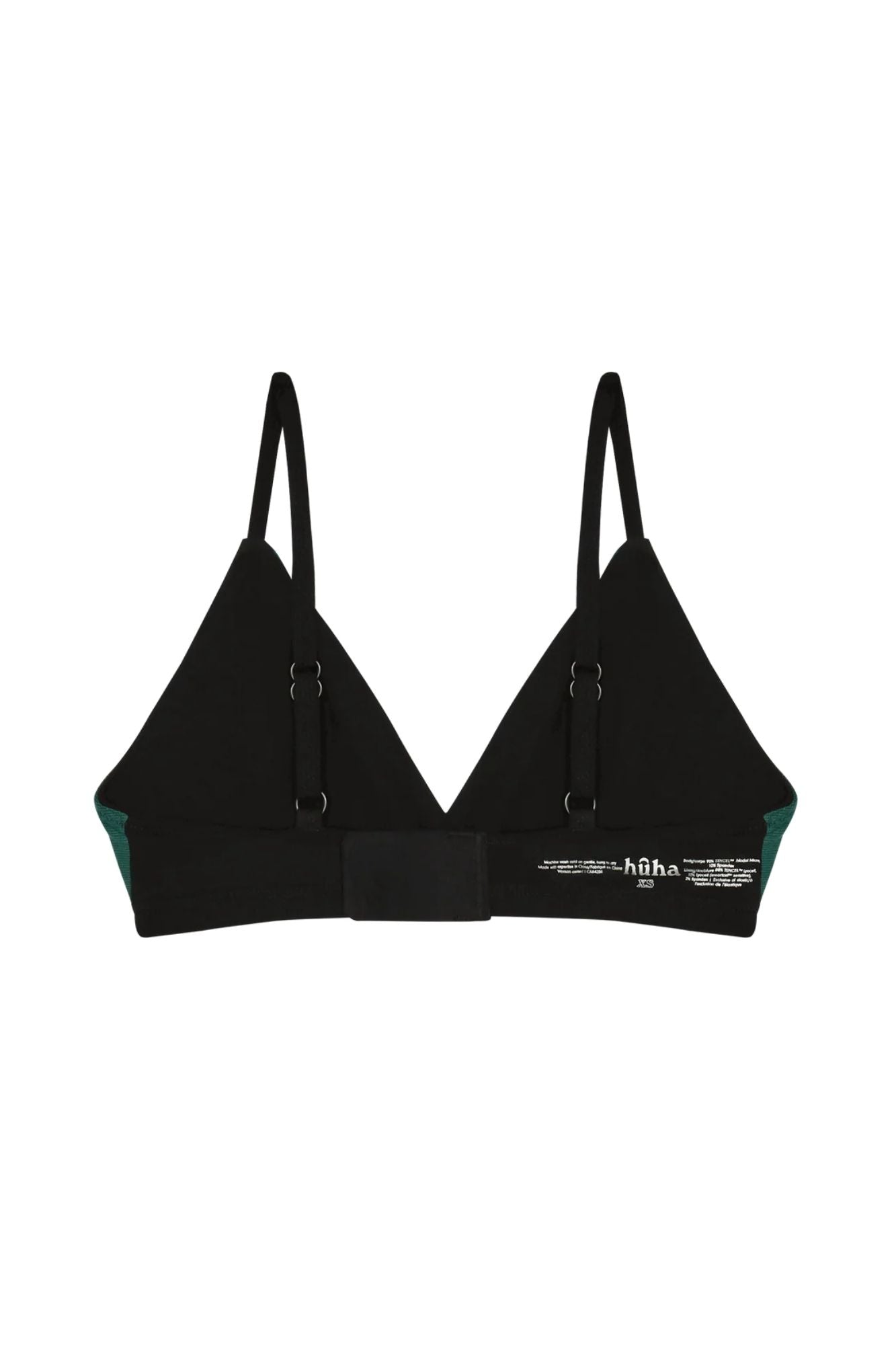 Triangle Mineral Bra | Black