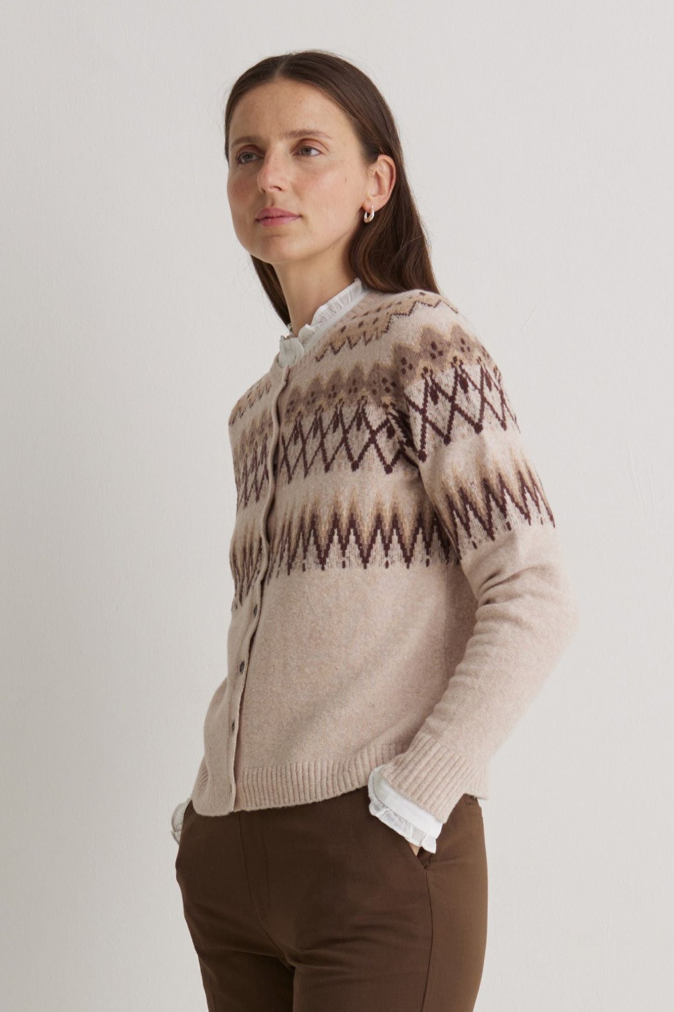 Cardigan Jacquard