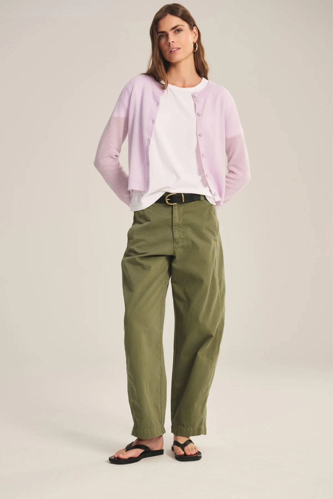 Tenley Sanded Twill Pant