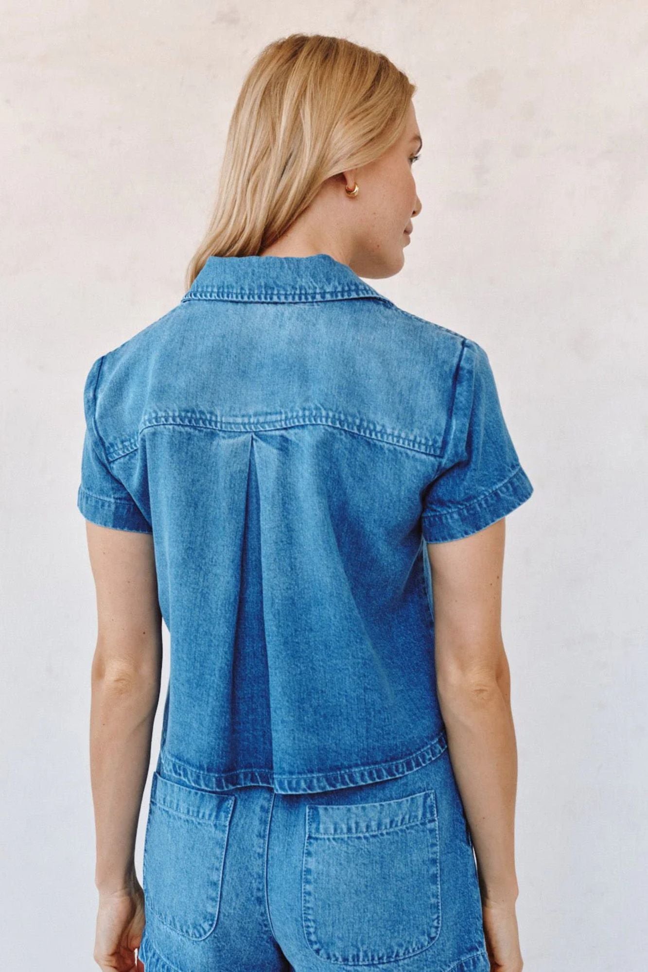 Short Sleeve Flap Pocket Shirt