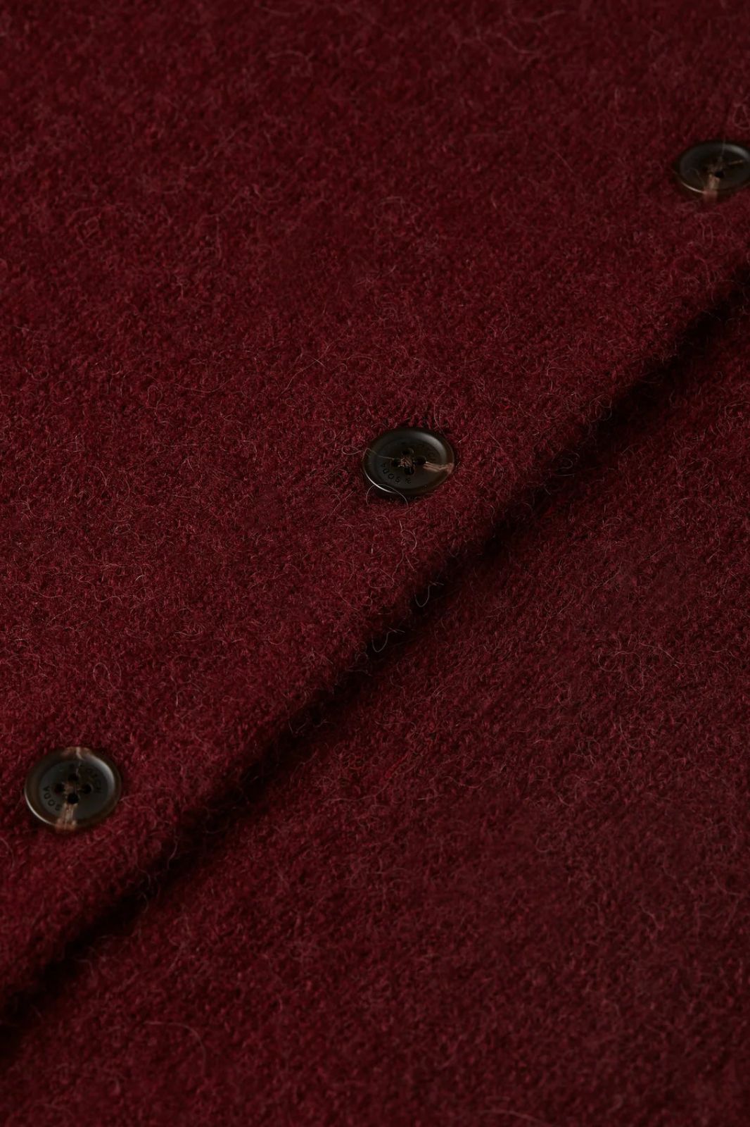 Fuzzy Relaxed Fit Cardigan