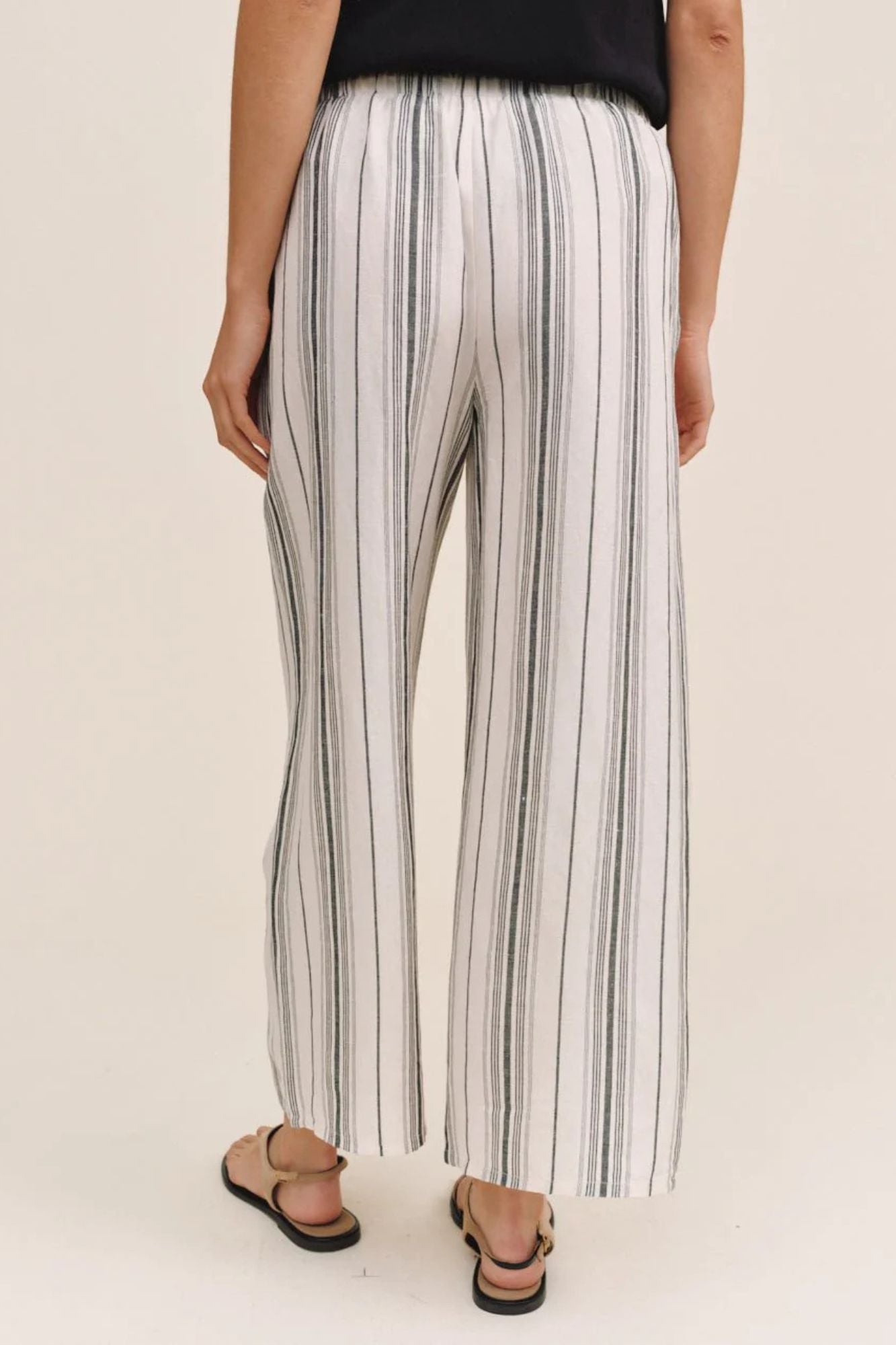 Tassel Cord Drawstring Crop