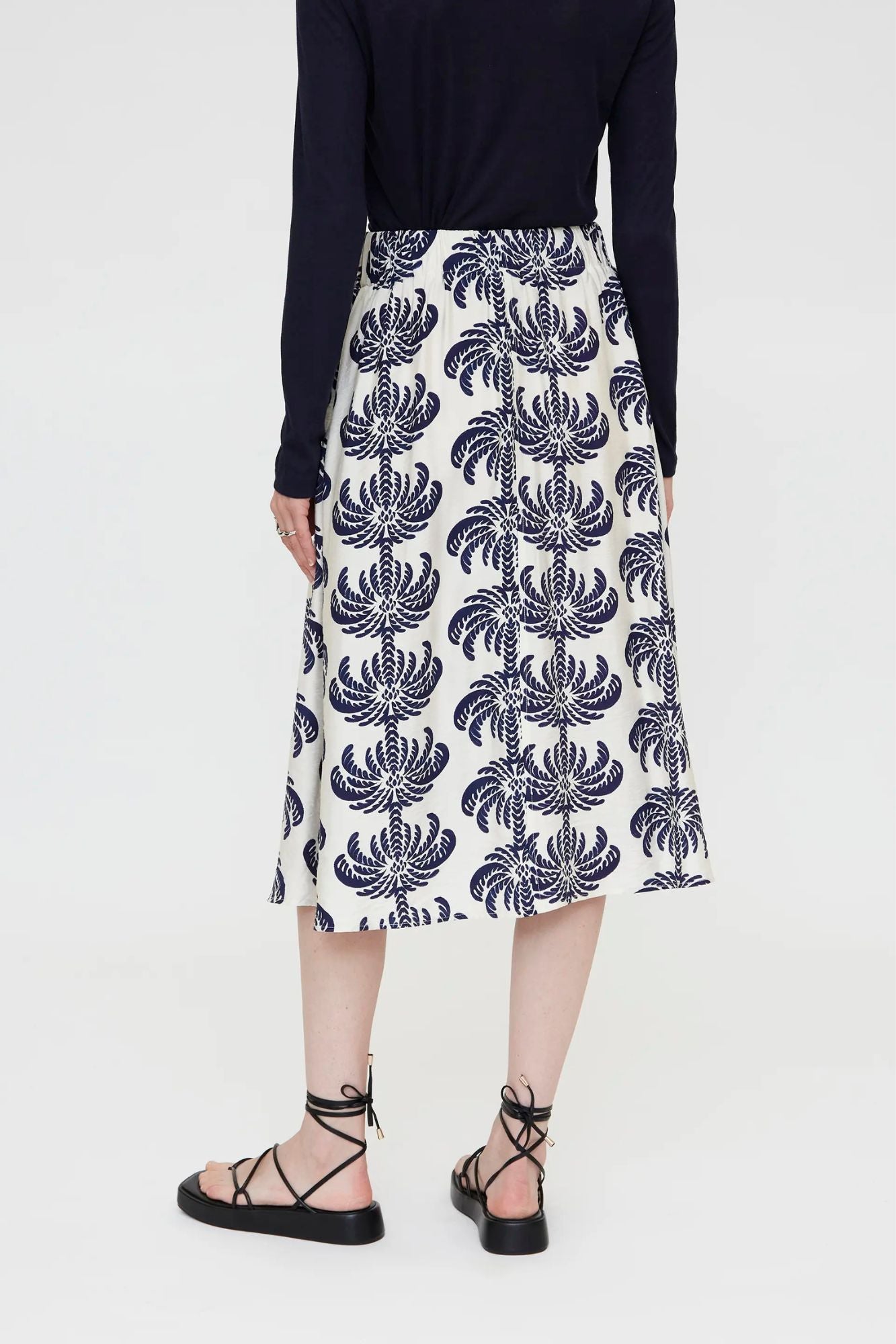 Palms Spring Midi Skirt