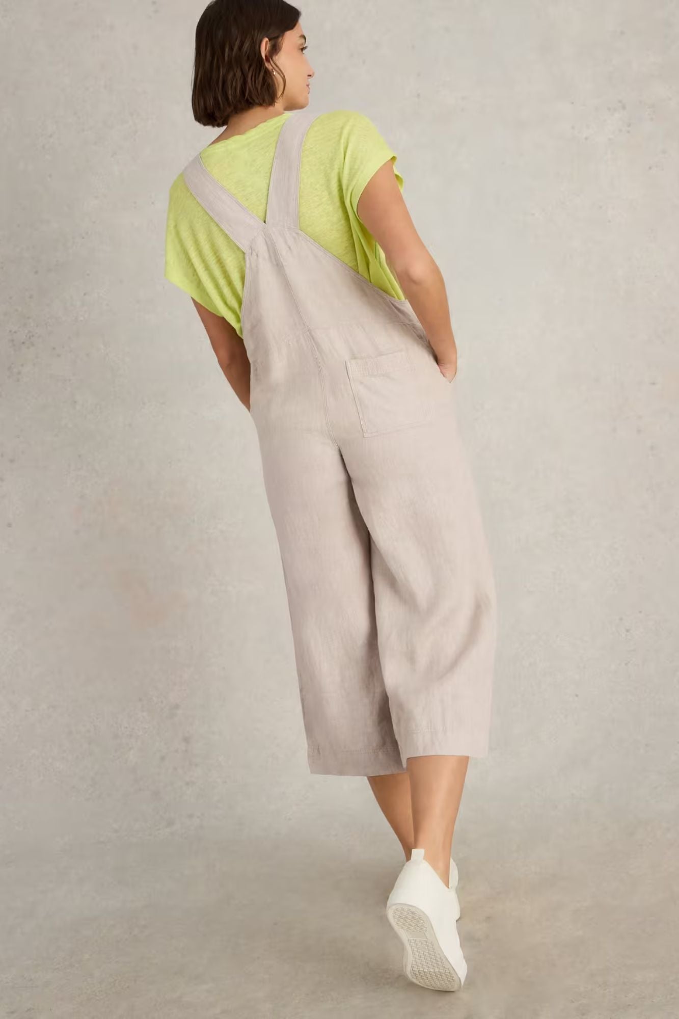 Viola Linen Dungaree