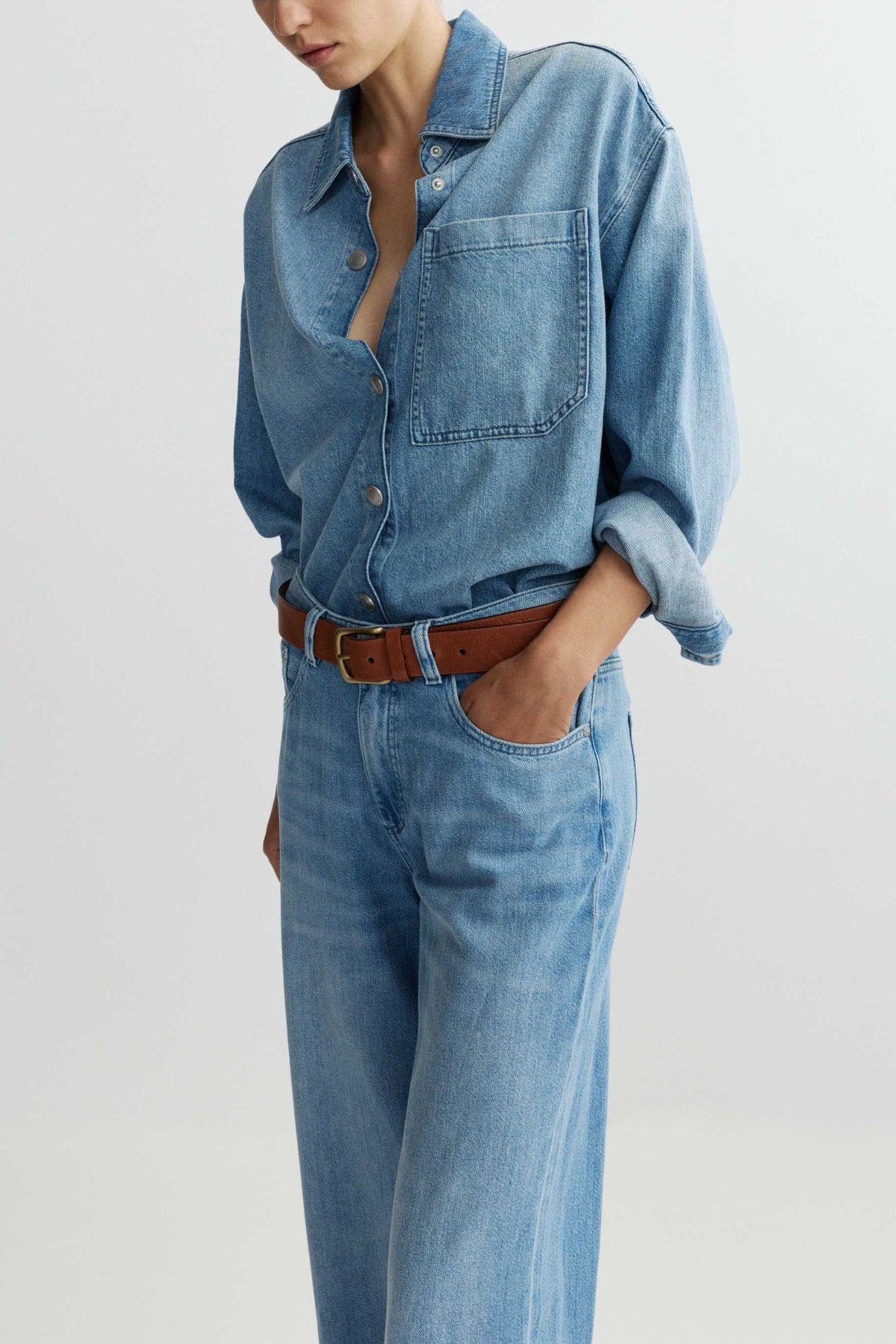 Alex Baggy Wide Leg Low Rise Jeans