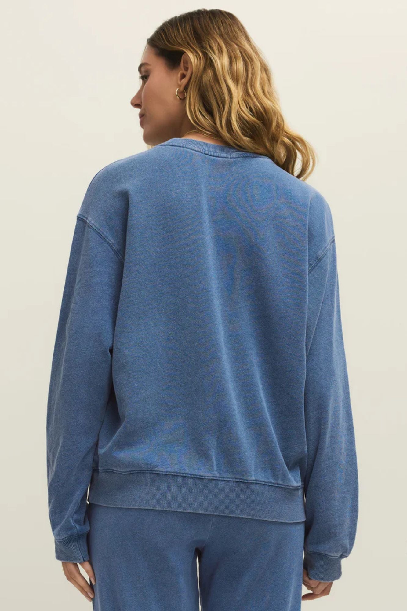 Boyfriend Denim Sweatshirt