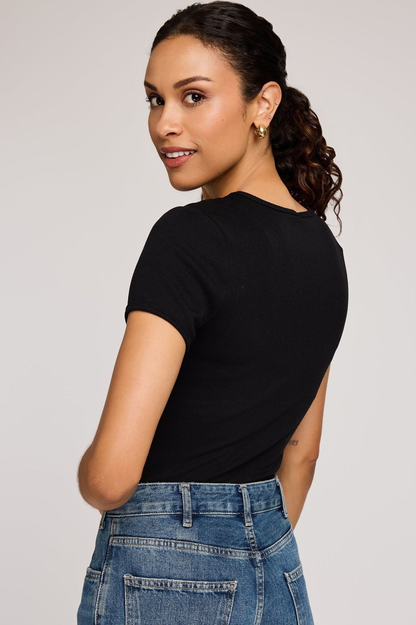 Shania Ribbed T-Shirt