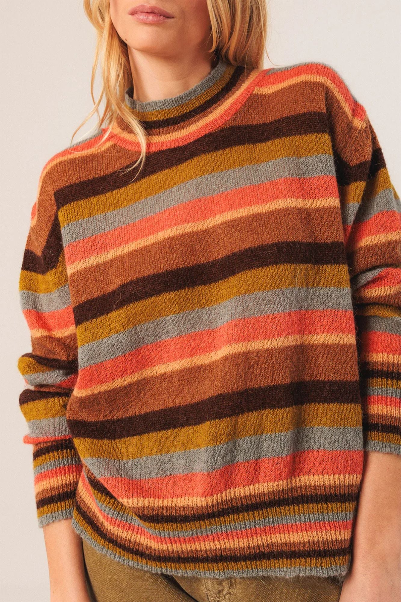 Mohair Multicolor Sweater