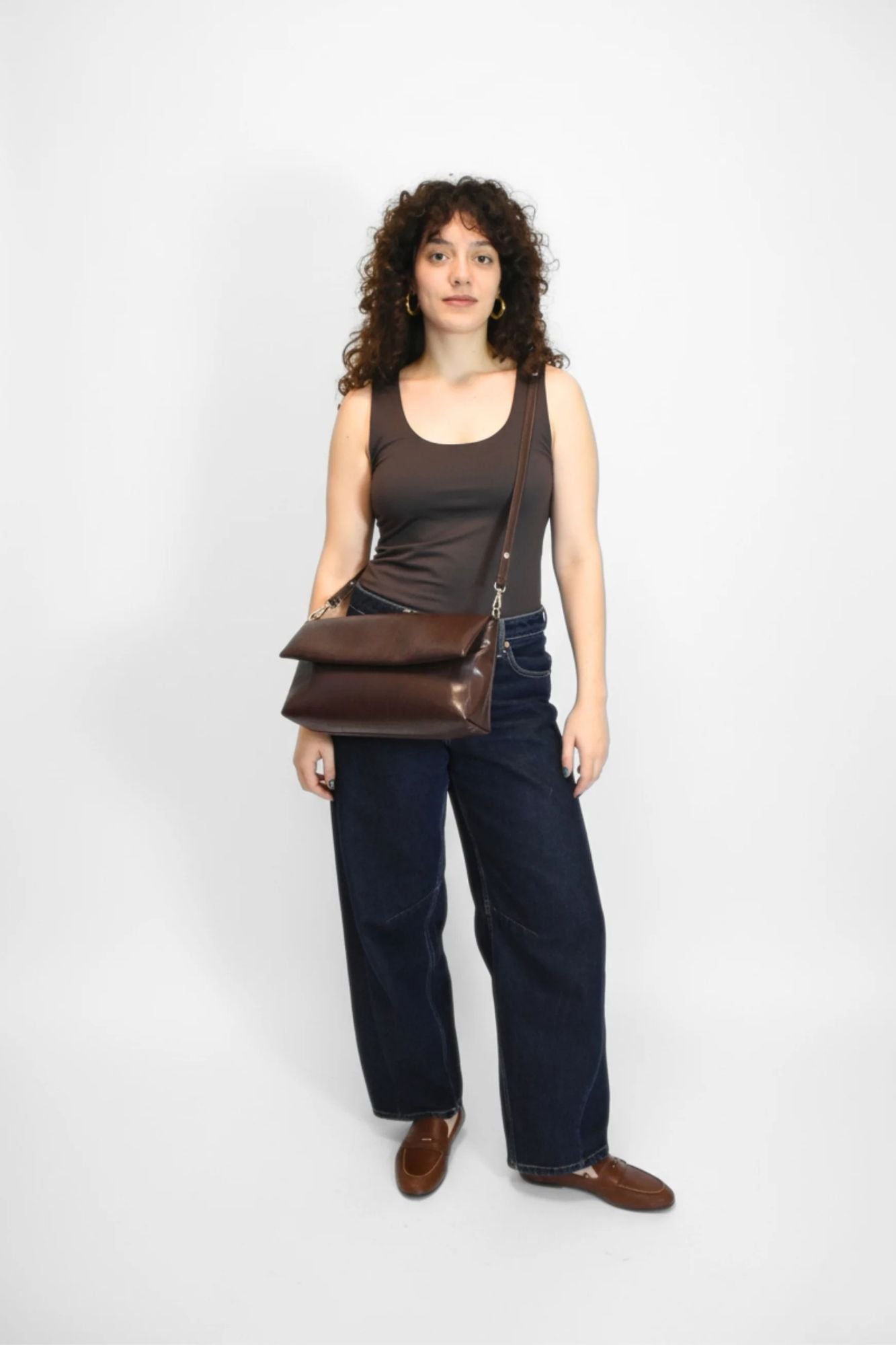 Arlene Glossy Structure Bag