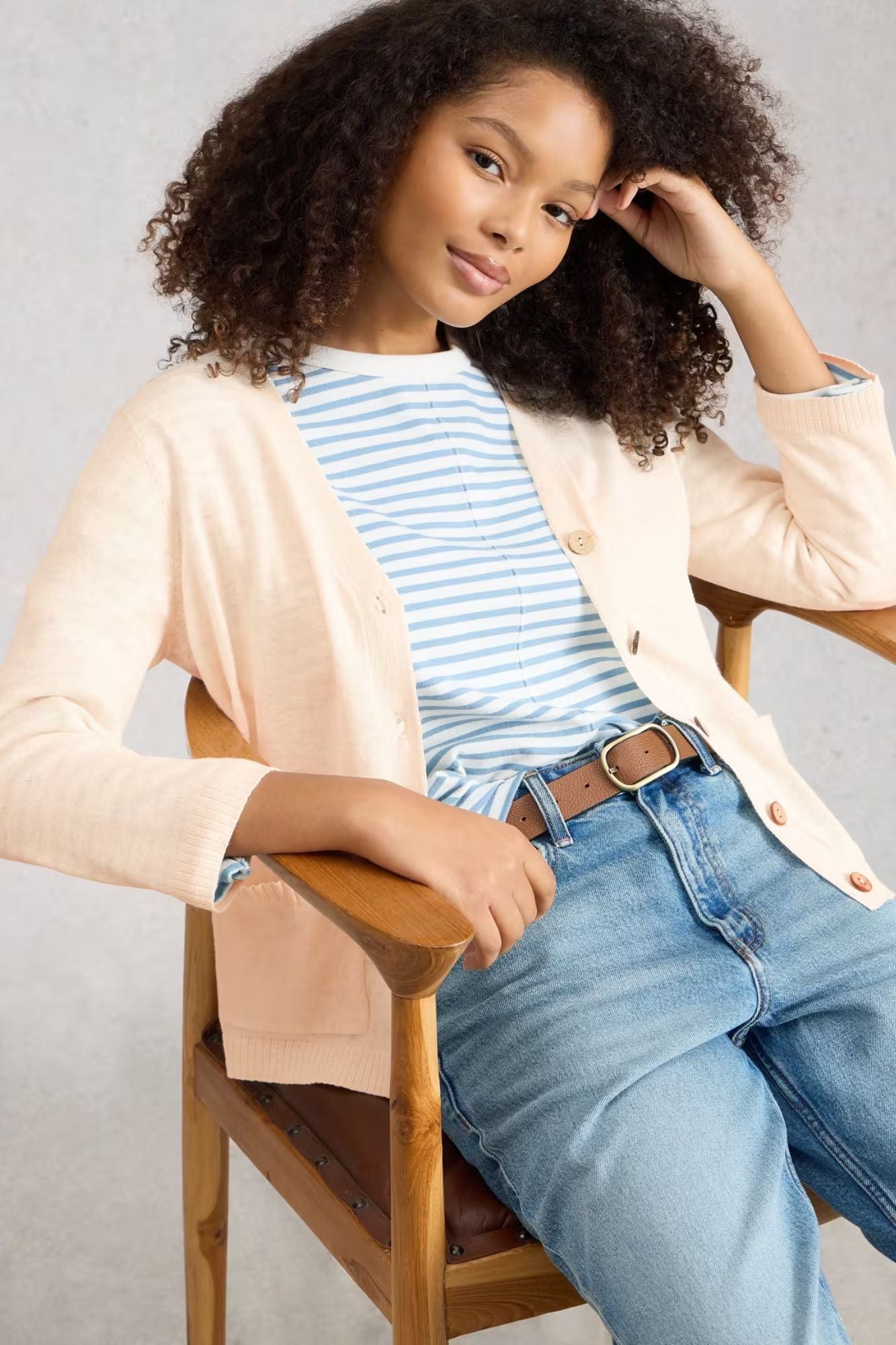 Nova Linen Blend Cardi