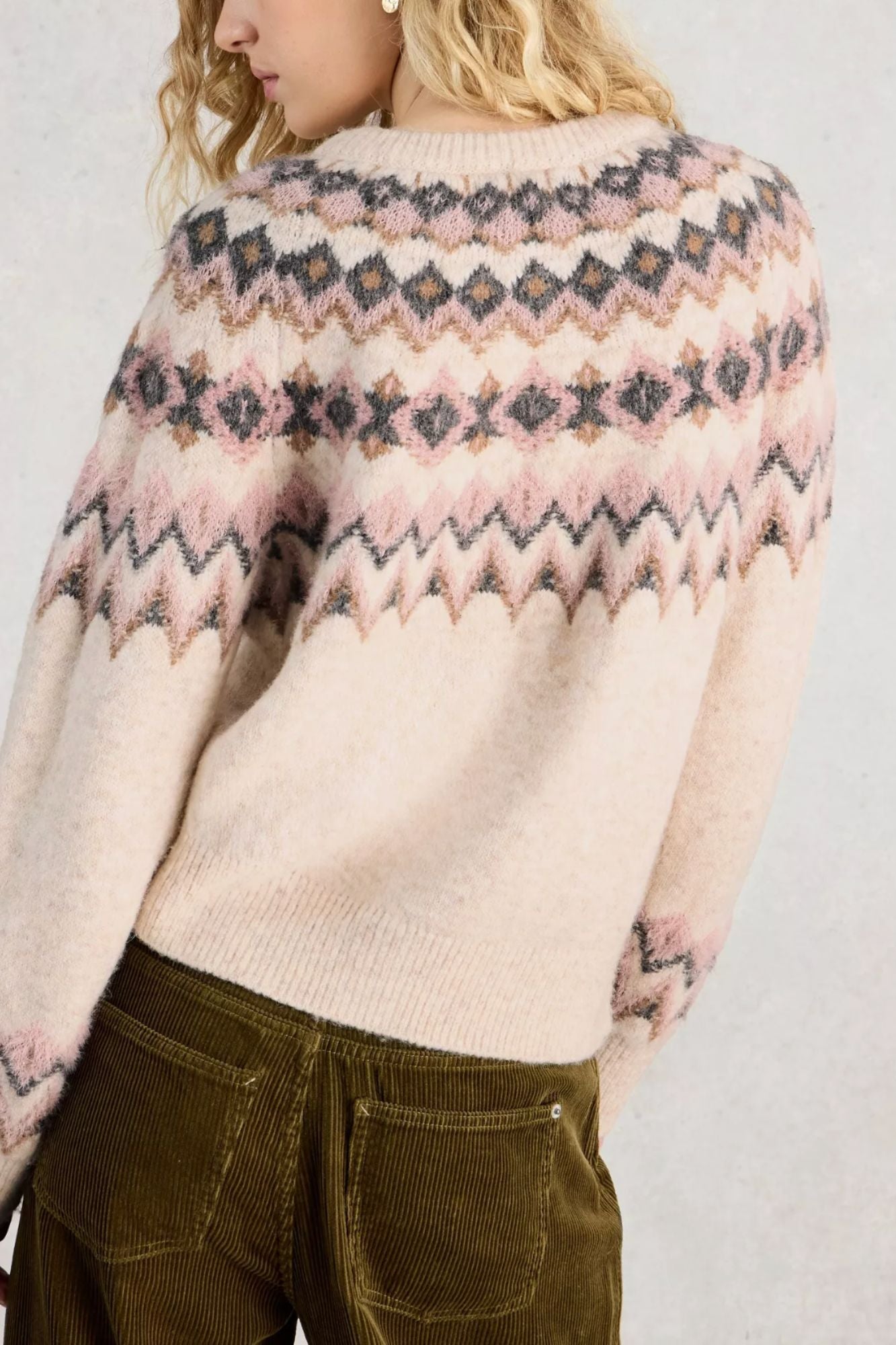 Arctic Fairisle Cardigan