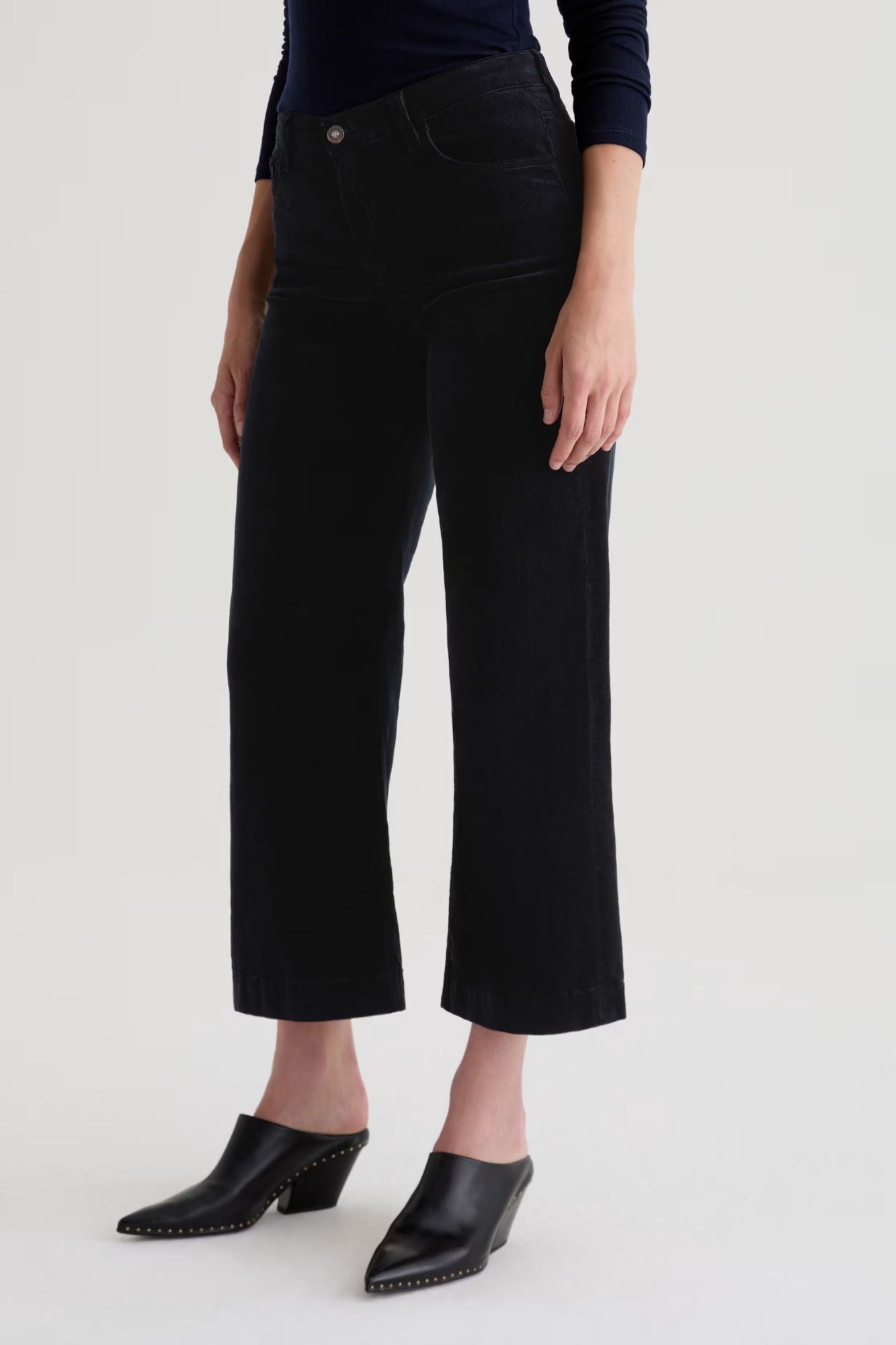 Saige Wide Leg Crop Cordouroy