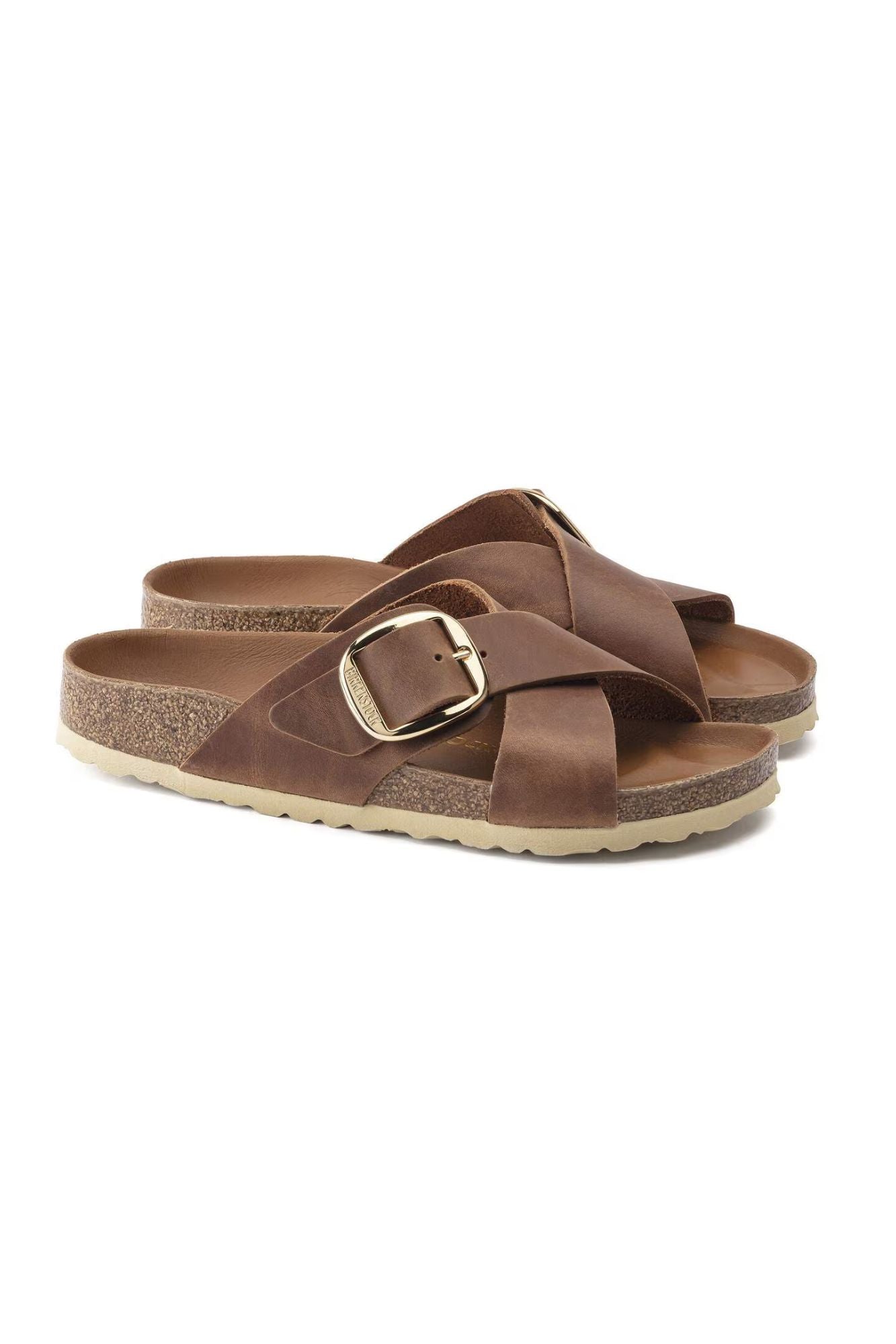 Siena Big Buckle Oiled Leather I Narrow
