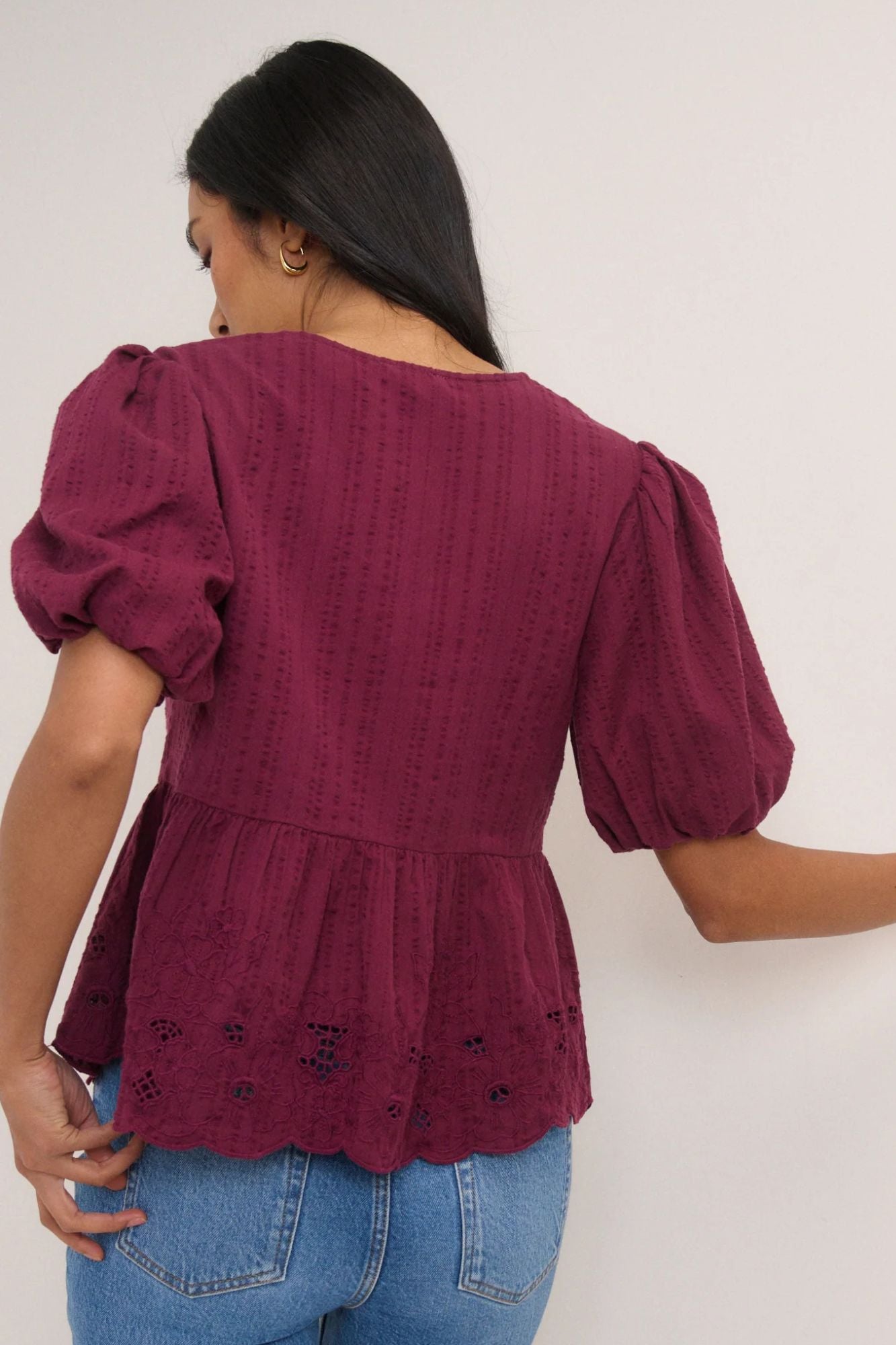 Aries Cutwork Blouse