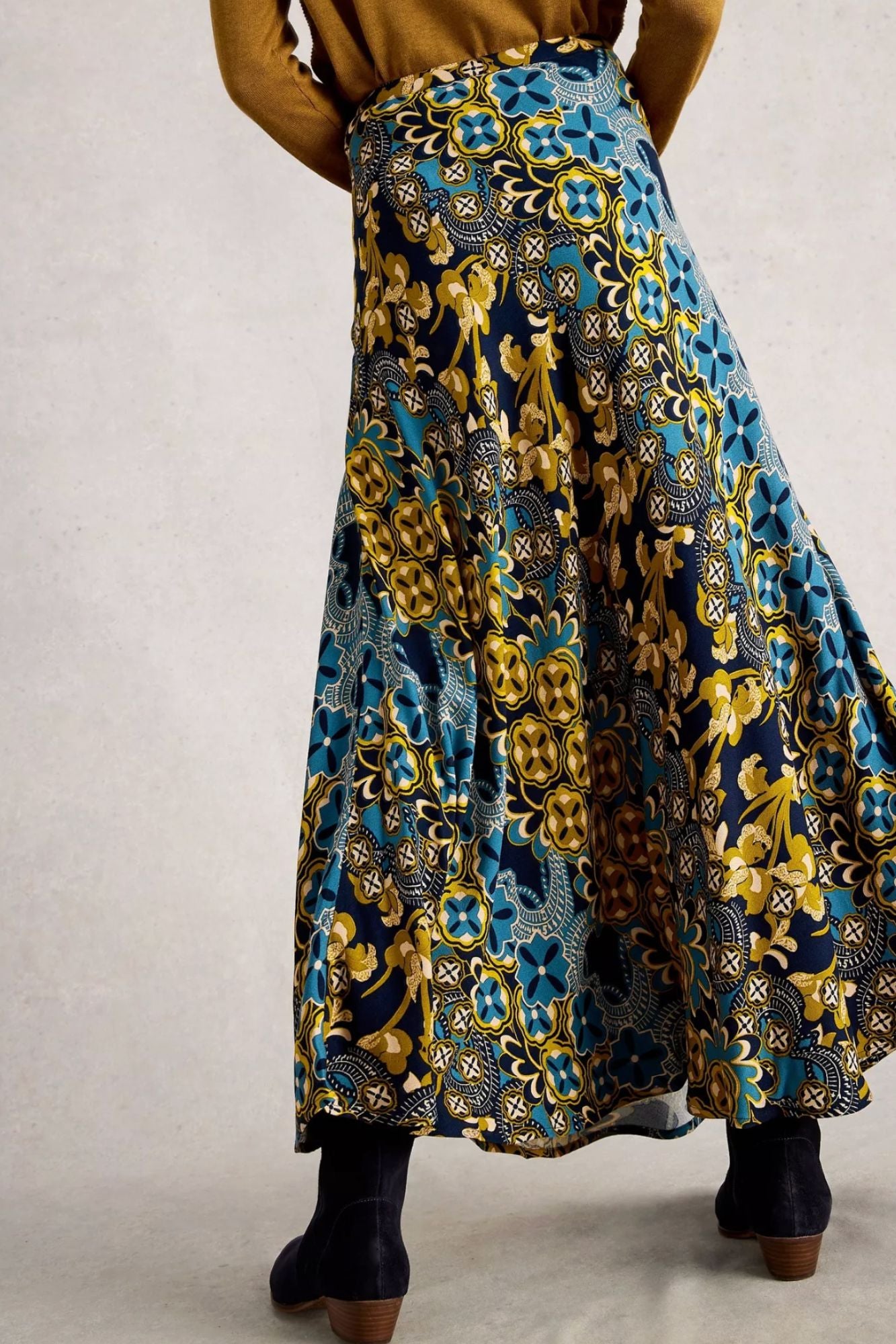 Hope Bias Cut Maxi Skirt