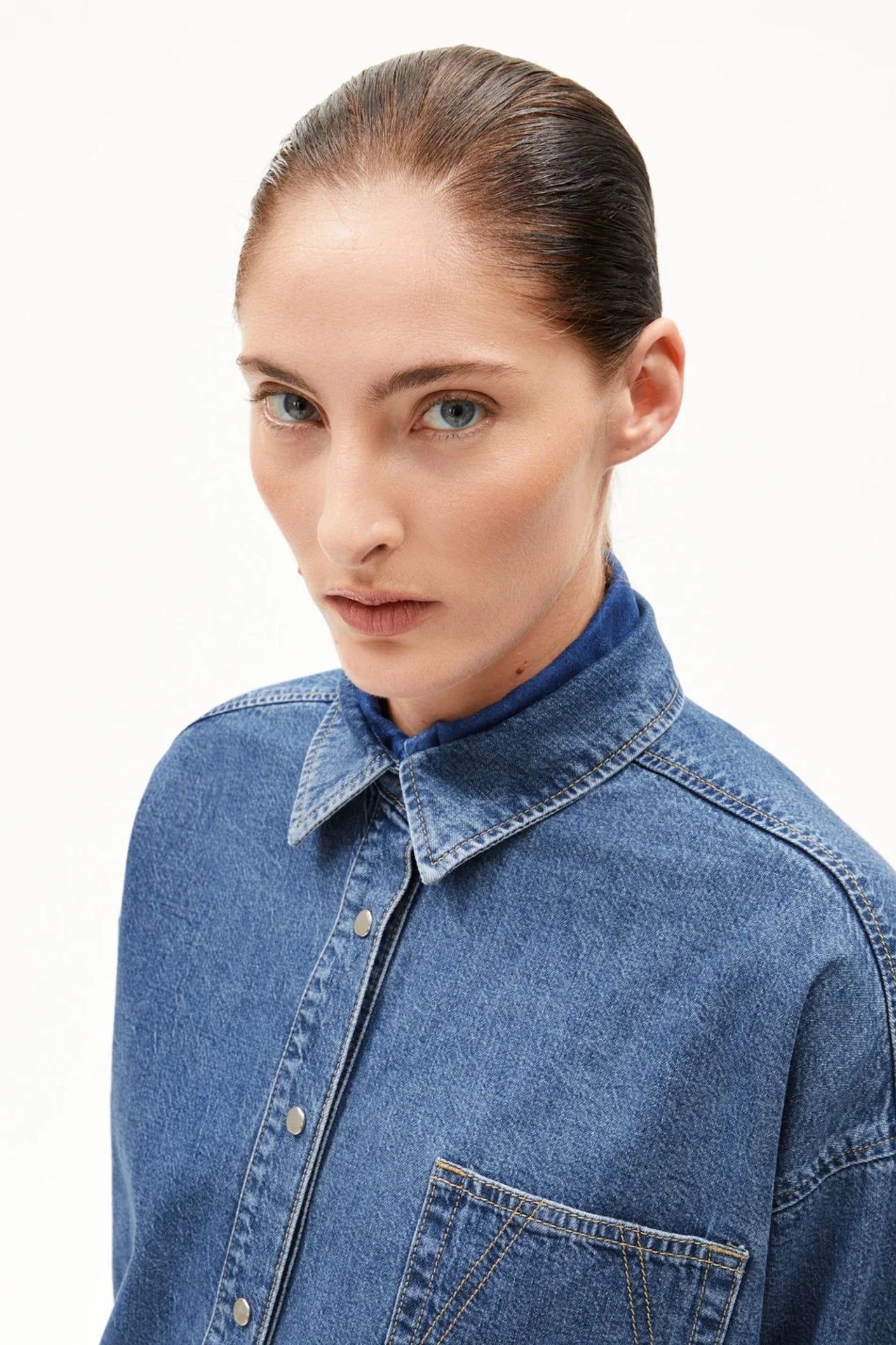 Nalaani Denim Blouse