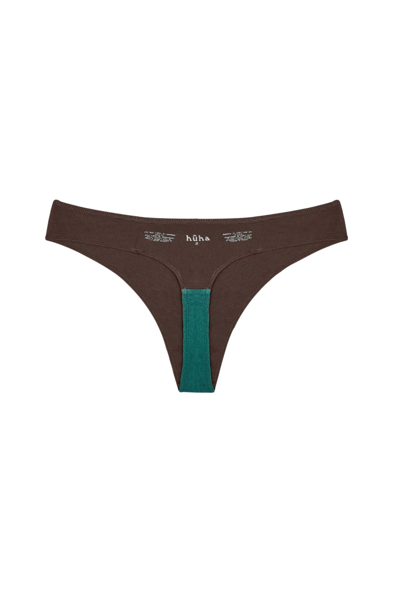 Low Profile Thong Mineral Undies  | Brown