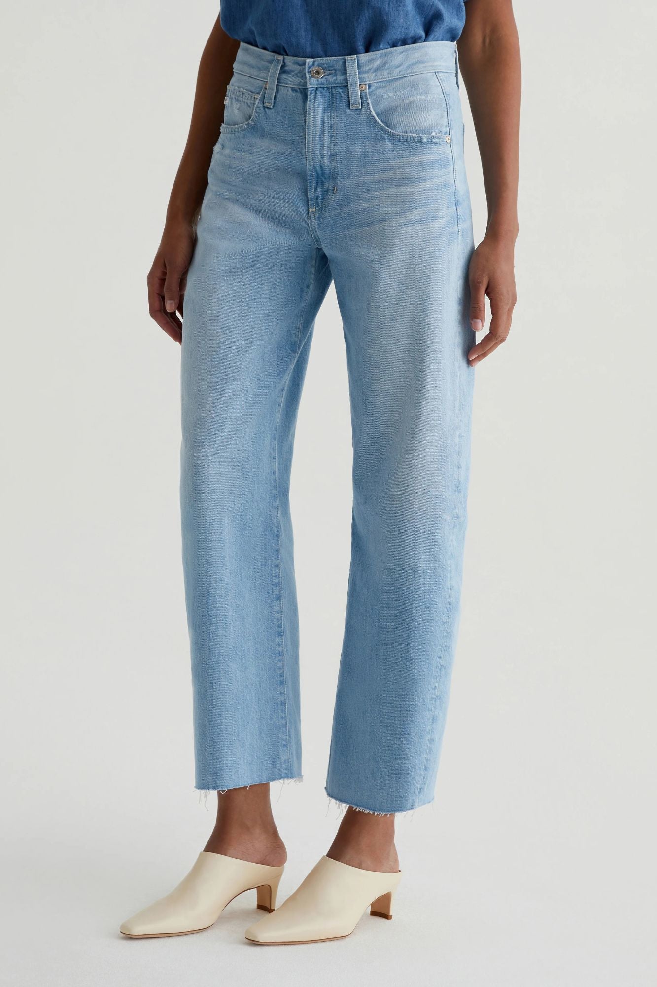 Hattie Crop High Rise Barrel