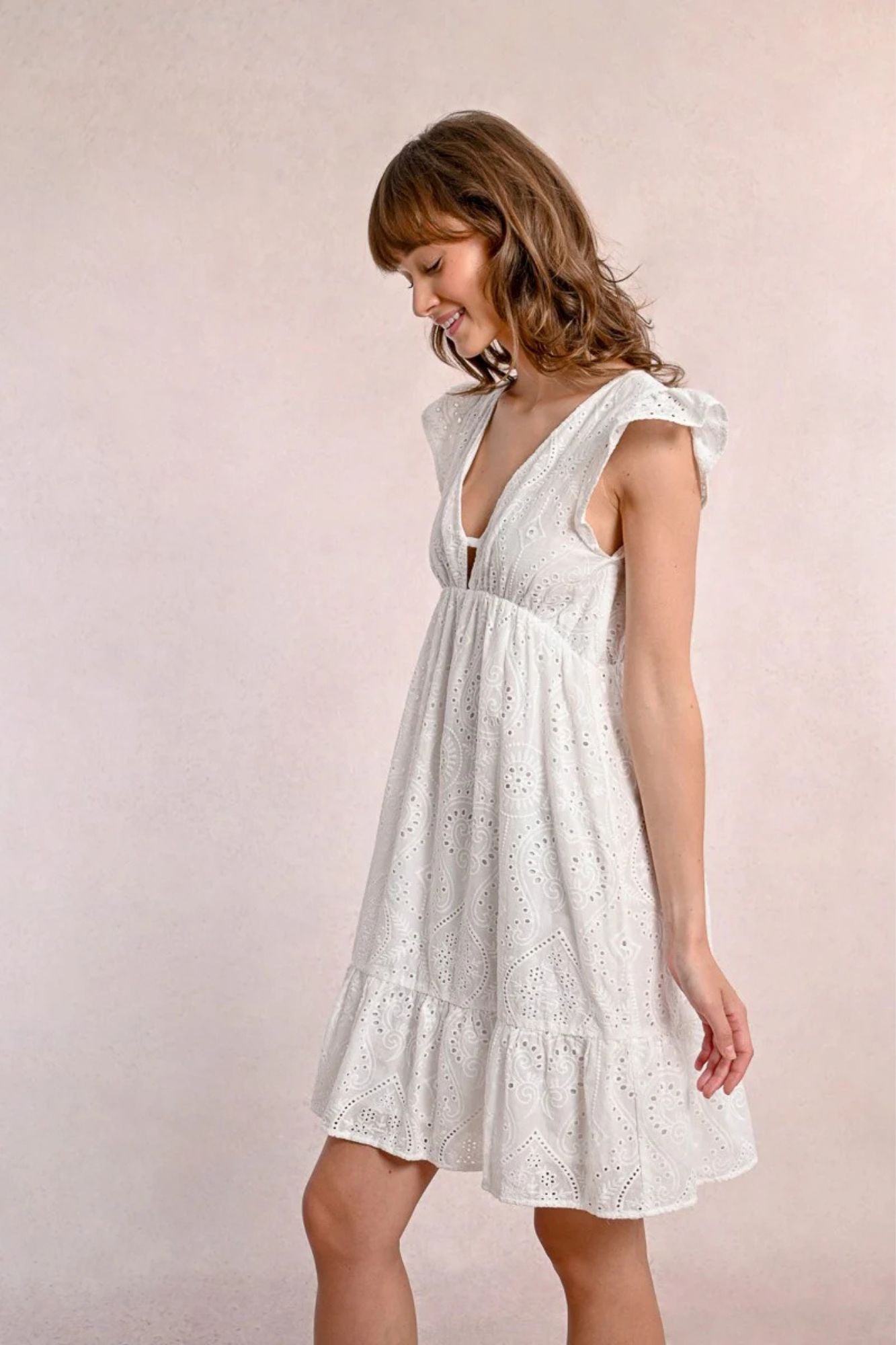 Eyelet Dress