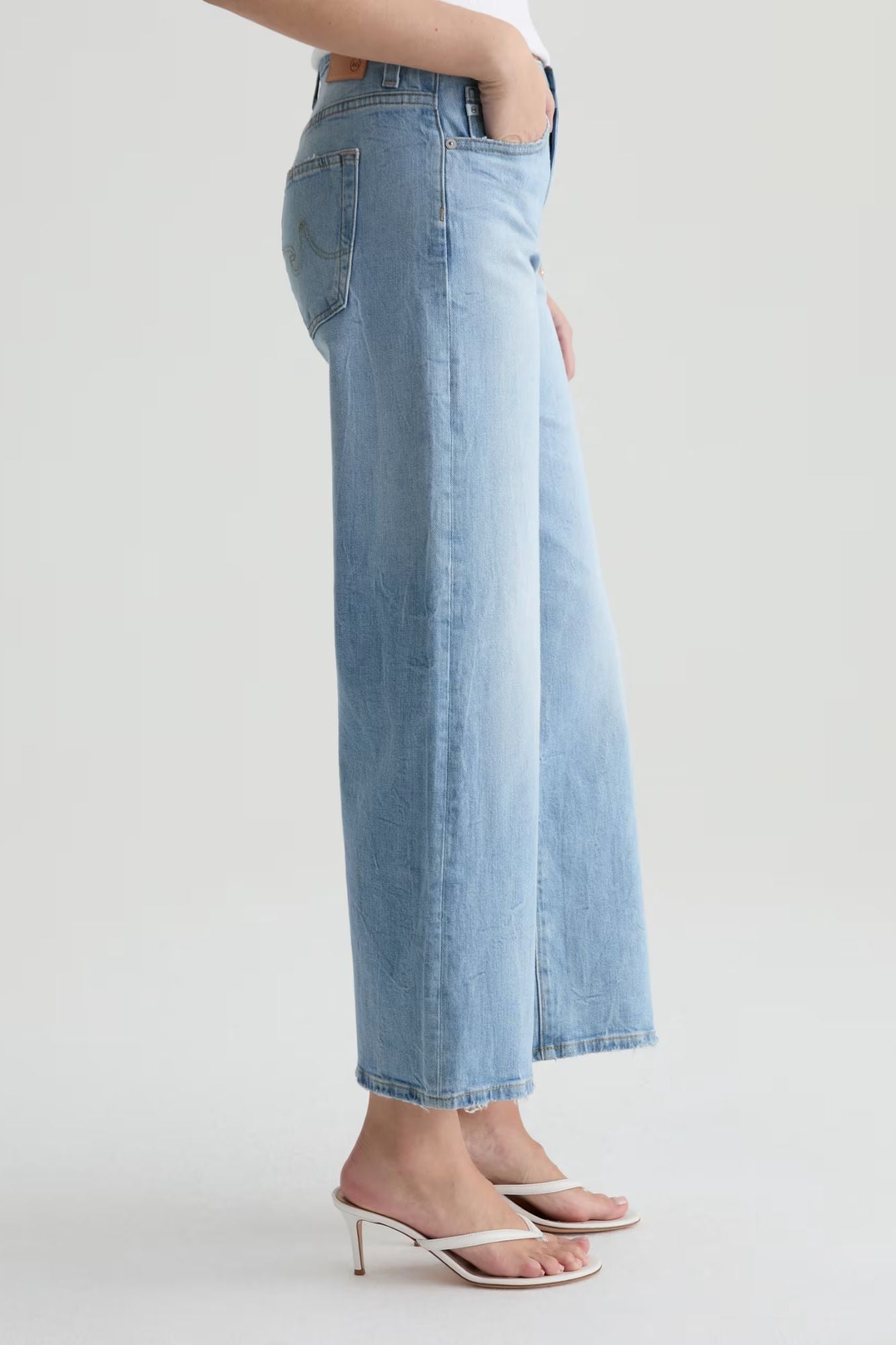 Saige Wide Leg Crop Jean