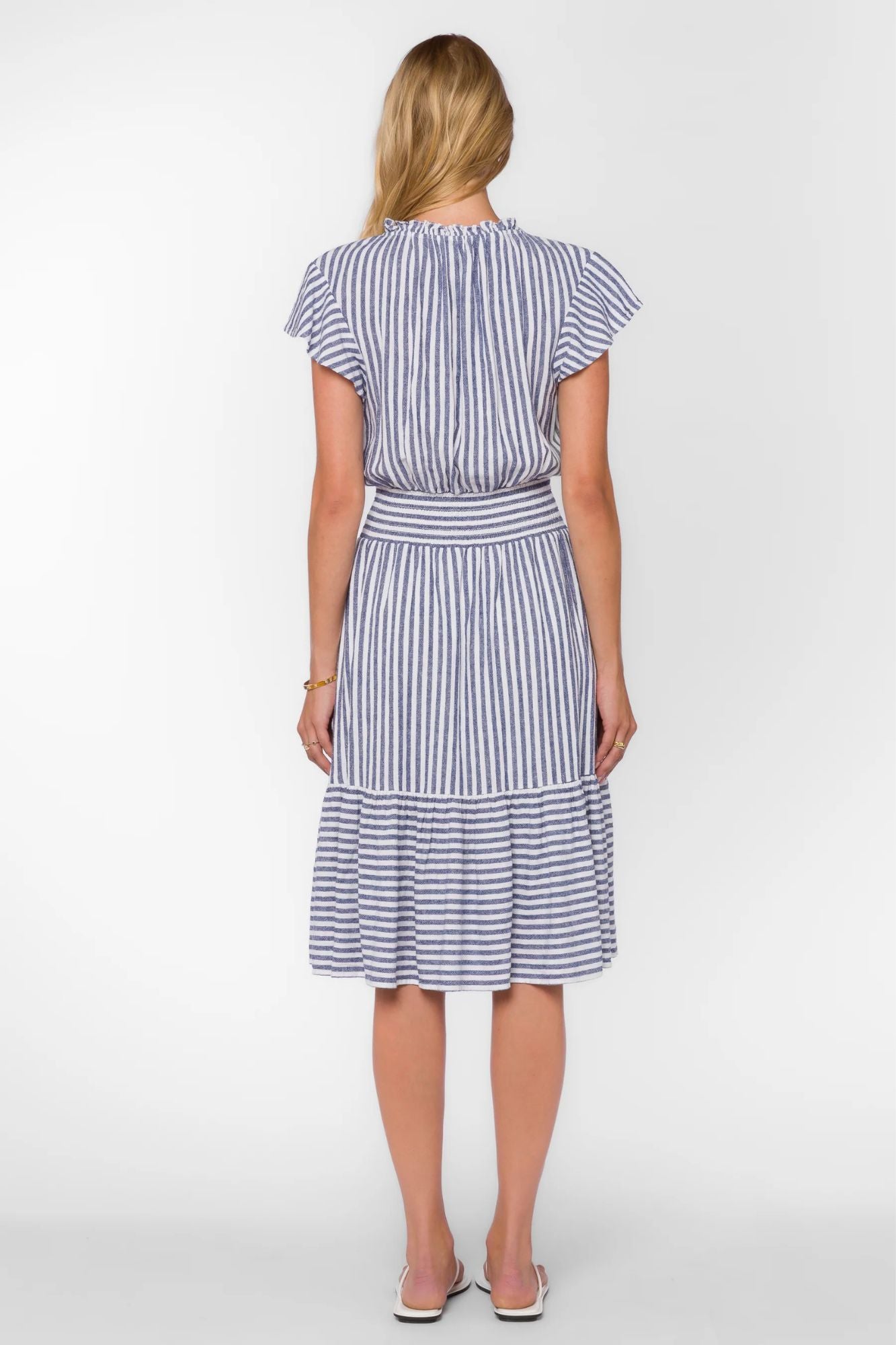 Shiri Blue Stripe Dress