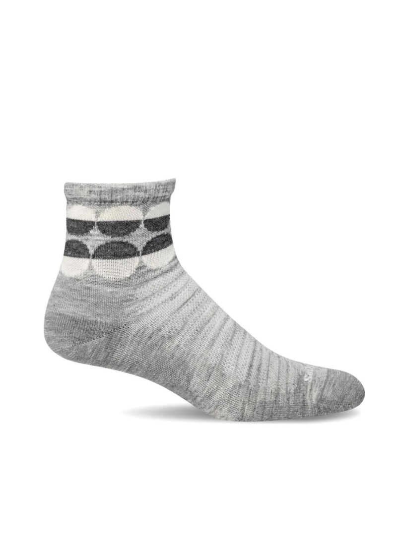 Spin Quarter | Moderate Compression Socks
