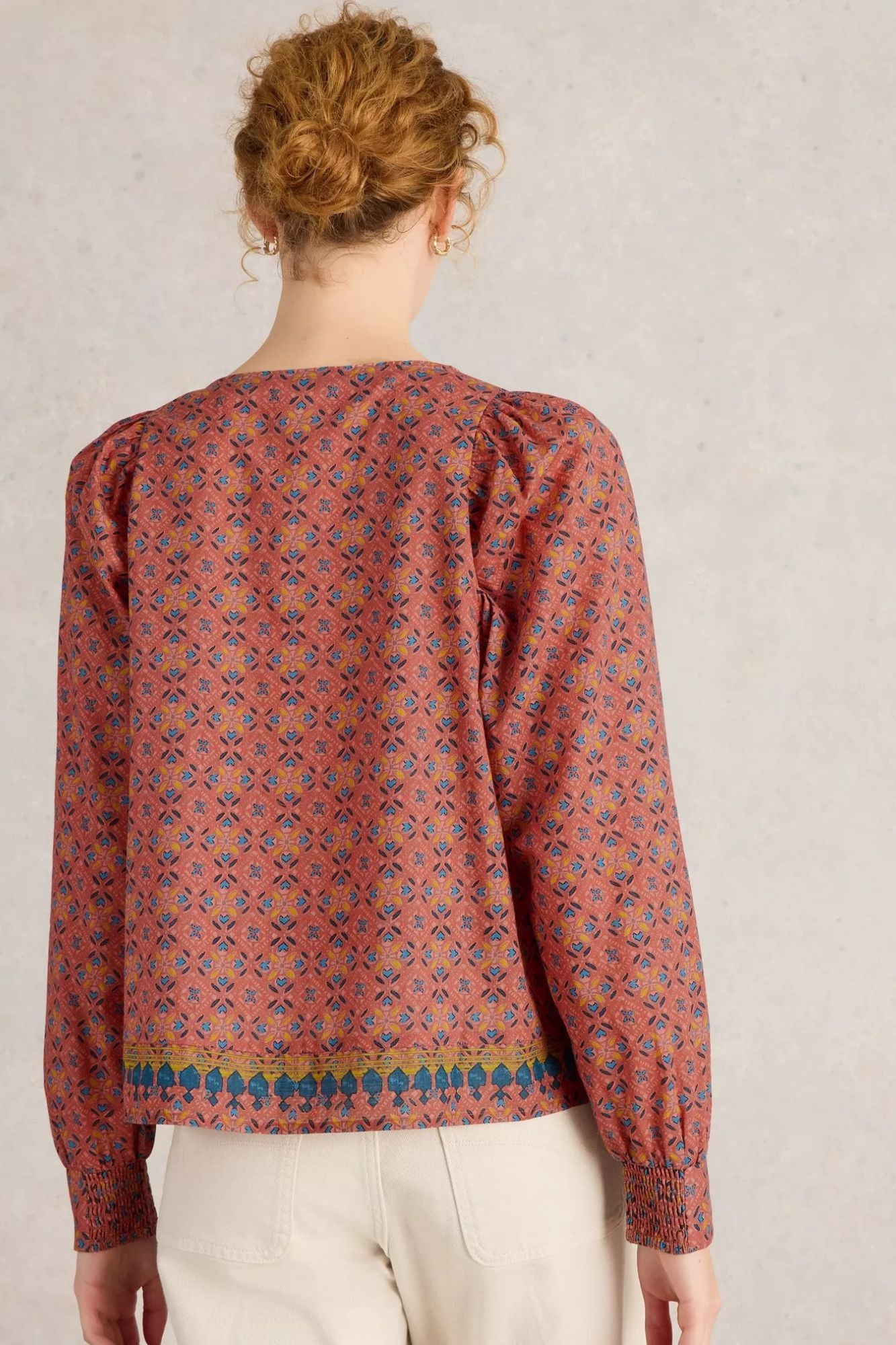 Abigail Embroidered Top