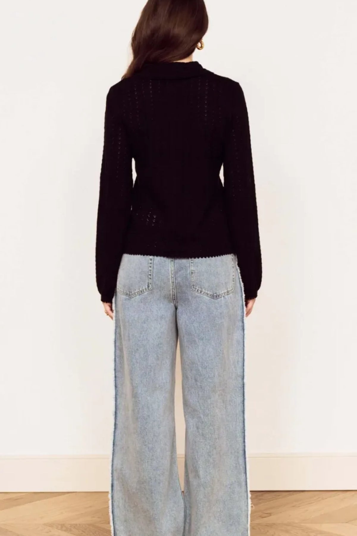 Hannah Pointelle Cardigan