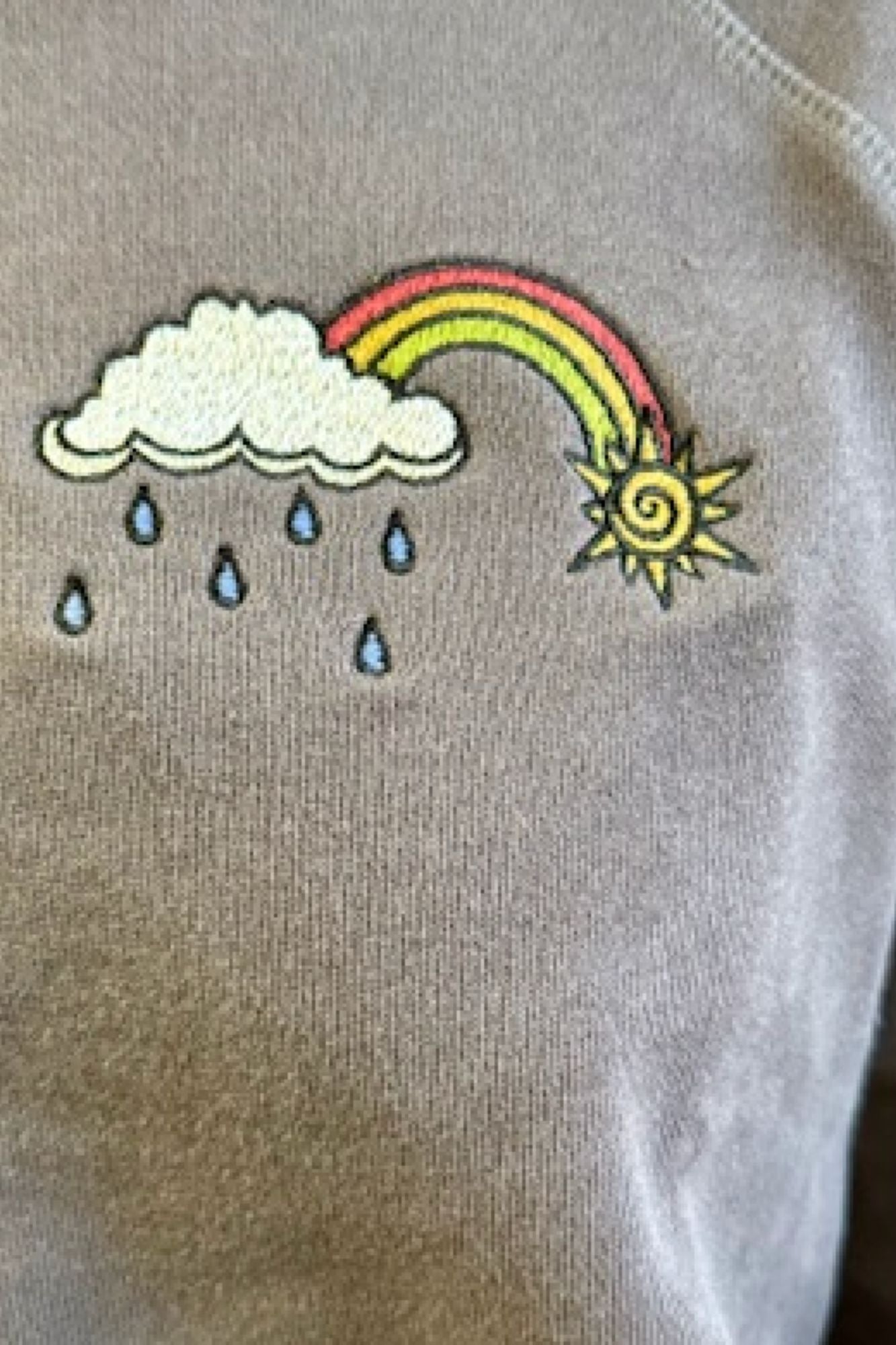Sometimes Rainbows Pullover