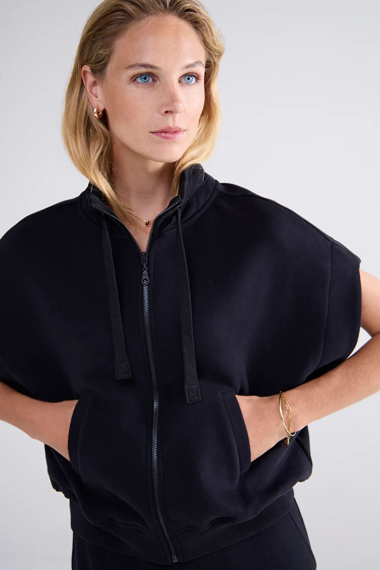 Zip Sweat Top