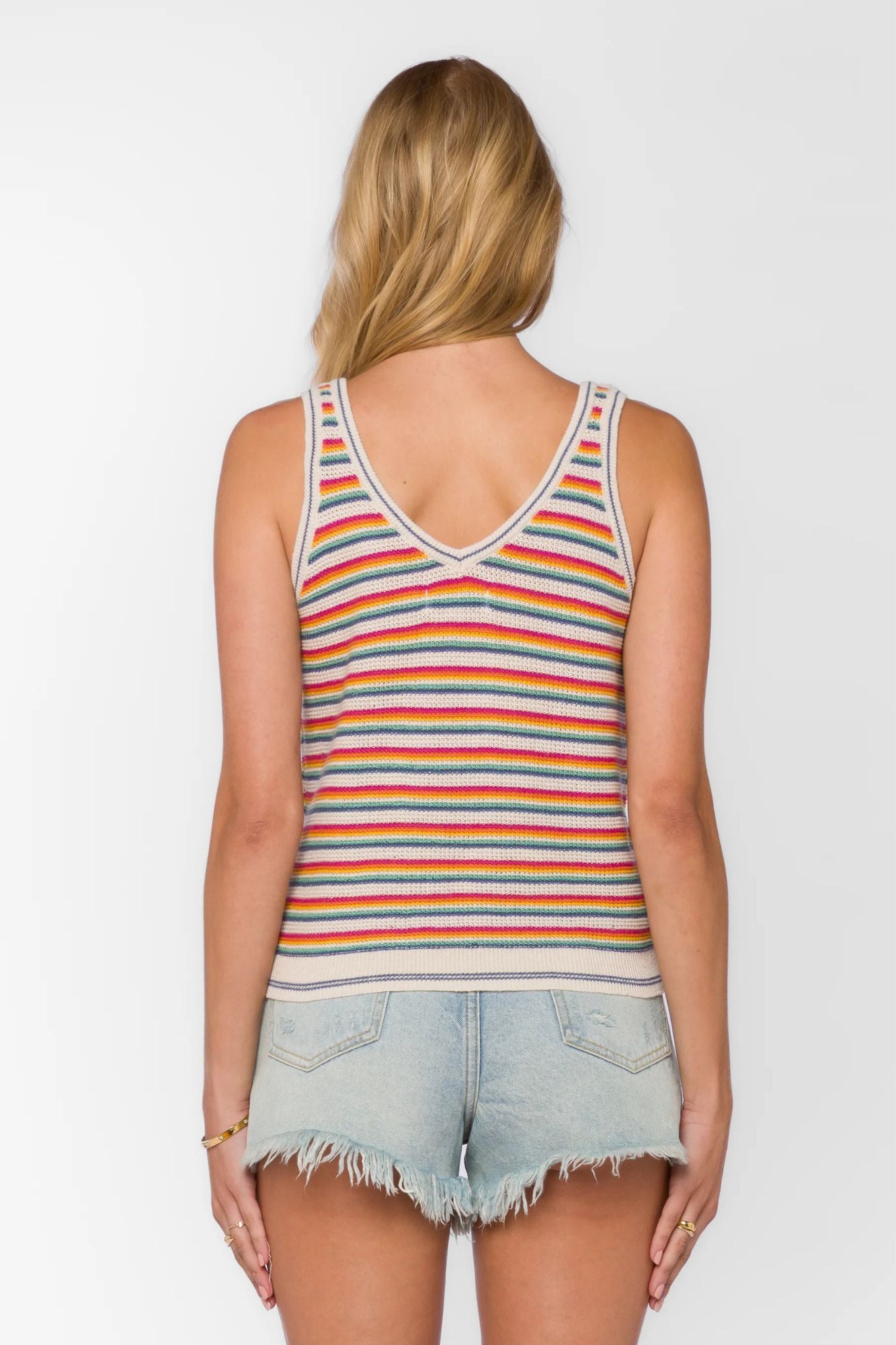 Nadia Sunny Stripe Tank